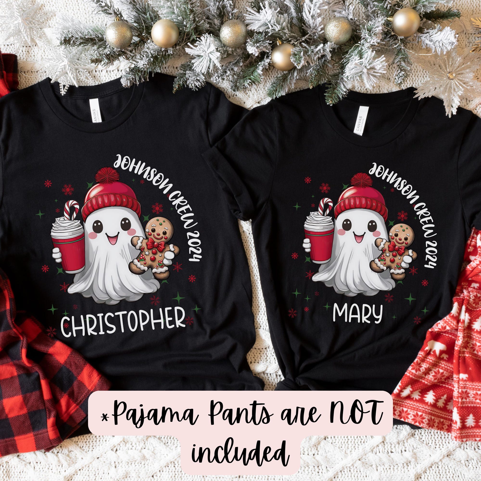 Personalized Matching Family Christmas Shirt,Custom Family Christmas Shirt, Personalized Christmas Family T-Shirt, Custom Christmas Shirt