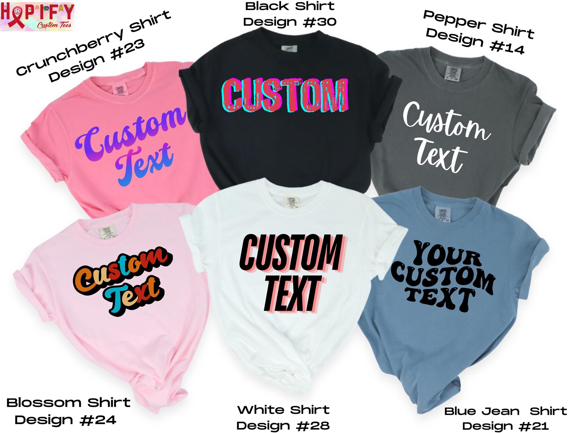 il_2000xN.6326560638_mcqk-1.jpg Custom Comfort Colors Shirt, Custom T Shirt, Custom Text Shirt, Custom Bachelorette Tshirt Custom Adult Shirt, Personalized Shirt, boho