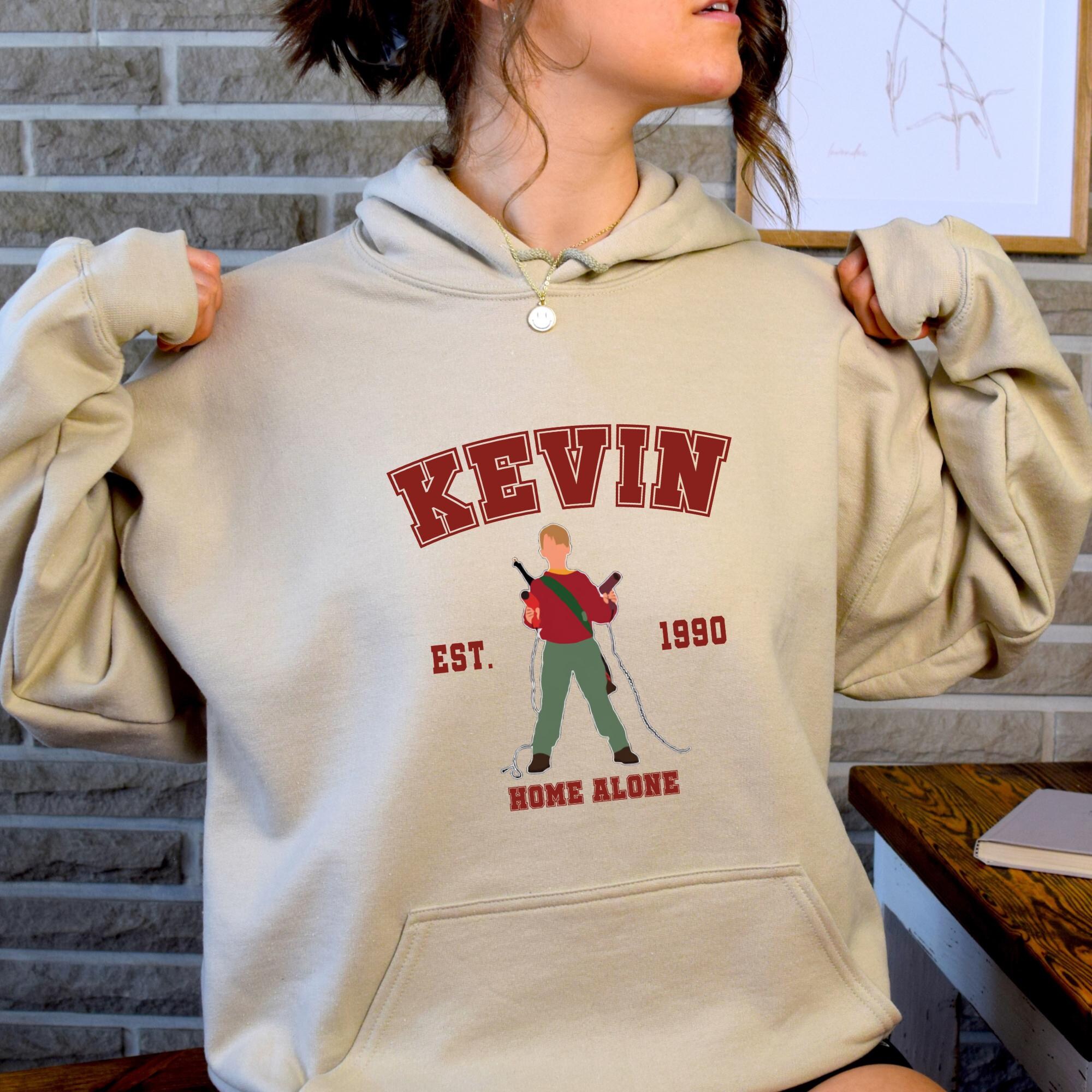 il_2000xN.6338342537_brza.jpg Kevin Battle Plan Christmas 2 Sided Sweatshirt ,Funny Home Alone Merch,90s Christmas Movie Tee,Macaulay Culkin Wet Bandits Kevin Mccallister