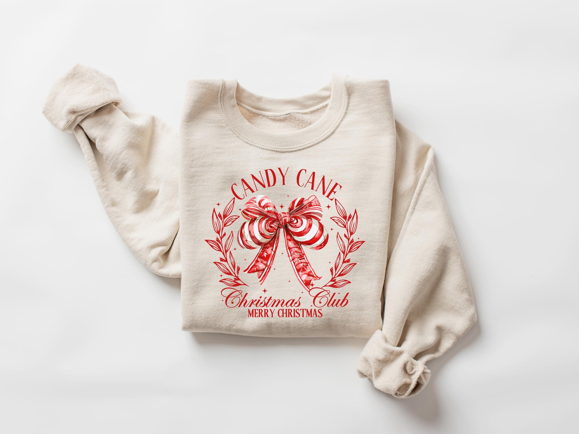 il_2000xN.6344346635_ks0y-1.jpg Candy Cane Christmas Club Sweatshirt, Retro Christmas Sweatshirt, Womens Christmas Shirts, Christmas Crewneck, Candy Cane Shirt, Xmas Shirt