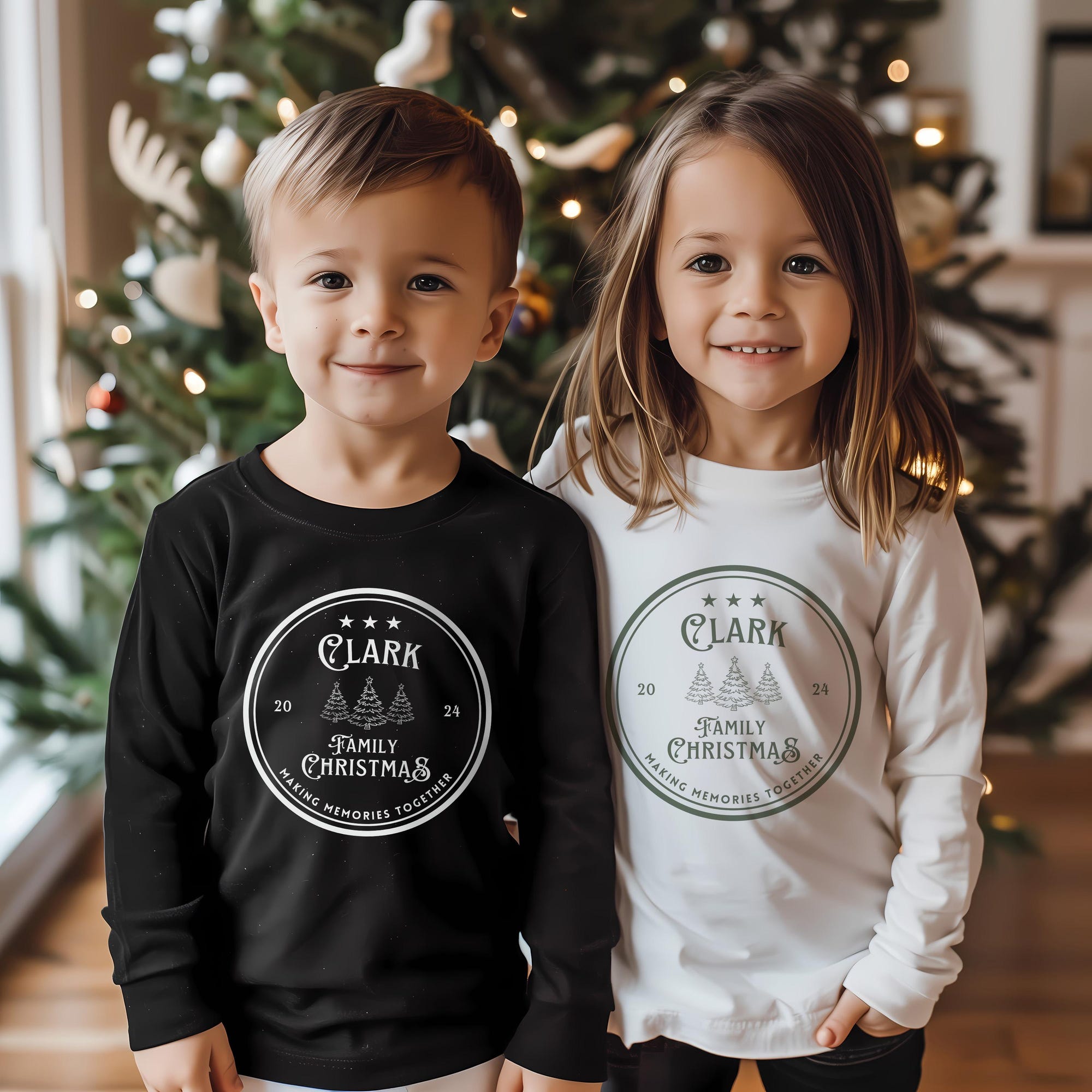 il_2000xN.6346988330_rtcn.jpg Custom Christmas Sweatshirt Personalized Family Christmas Shirt Holiday Crewneck Matching Christmas PJ's Custom Family Name Christmas 2024