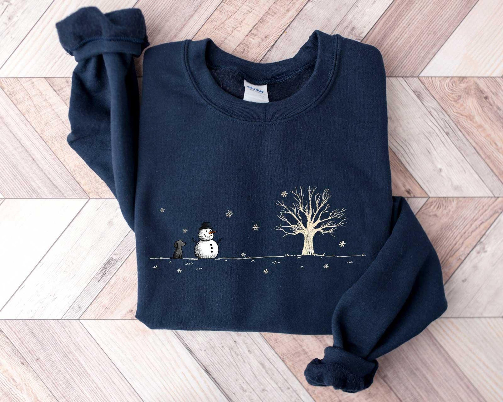 Let It Snow Sweatshirt, Christmas Snowman Sweatshirt, Christmas Sweatshirt, Snowman Shirt, Snowman T-Shirt, Christmas Shirts for Women