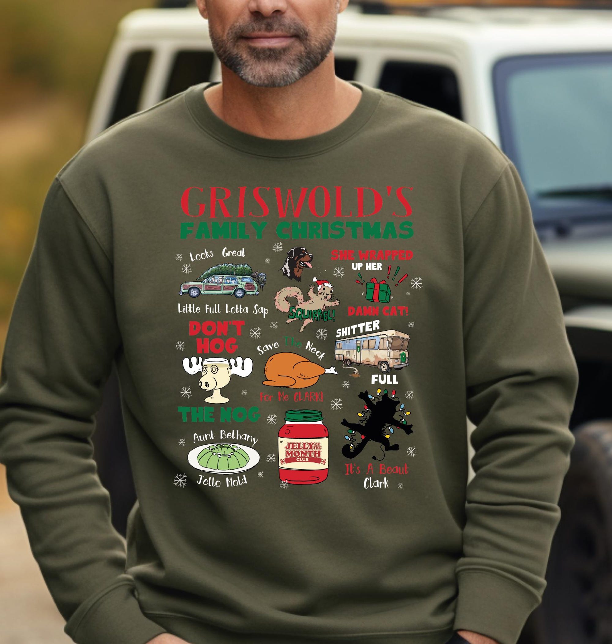 il_2000xN.6357164872_5y78-1.jpg Griswold's Family Christmas Sweatshirt, Funny Christmas Sweatshirt, Christmas Movie Sweatshirt, Christmas Vacation Shirt, L105
