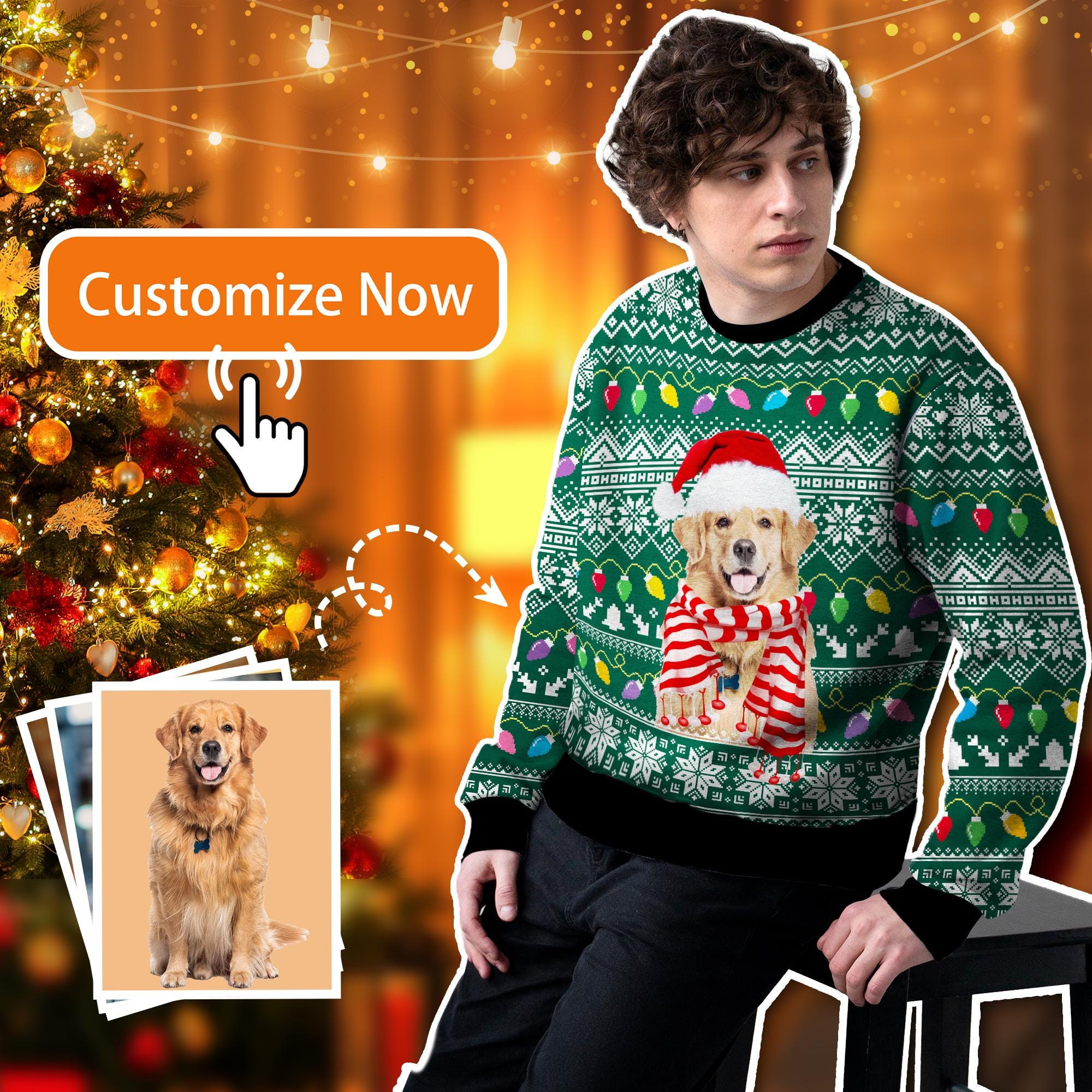 il_2000xN.6371683204_q3an-1.jpg Custom Photo Ugly Christmas Sweater: Personalized Family & Pet Gift