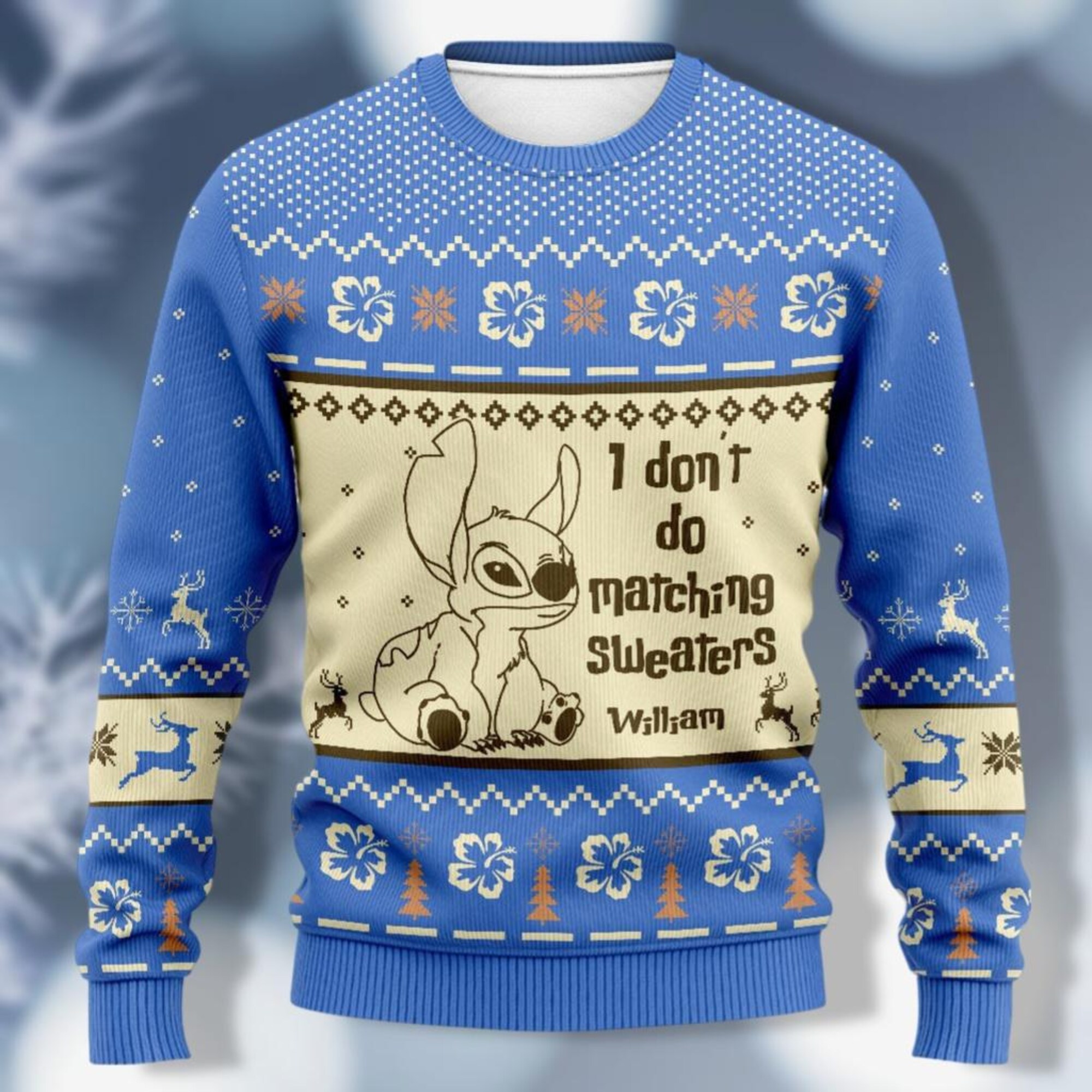 il_2000xN.6378086193_10iq.jpg Stitch Angel Christmas Sweater, Couple Christmas Sweater, Disney Couple Ugly Sweater, Personalized Stitch Christmas Holiday Sweater