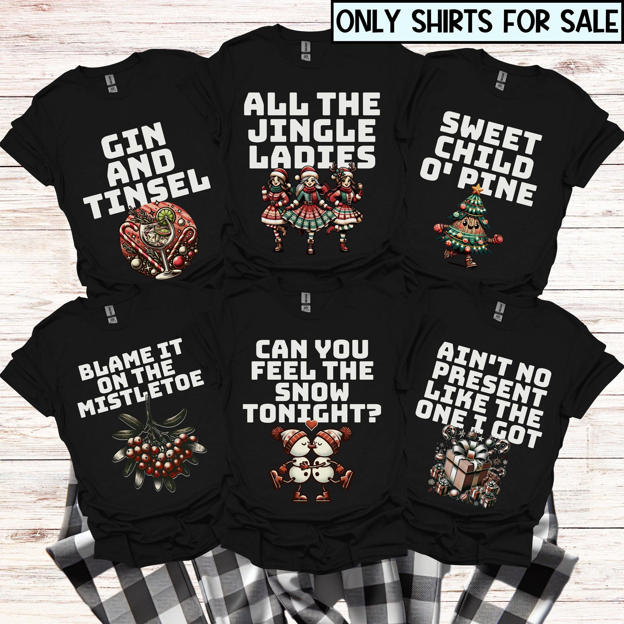 il_2000xN.6396245164_6shn-1.jpg Family Christmas Shirts Christmas Song Puns Shirts Christmas Group Shirts Group Holiday Shirts Christmas Custom Shirt Matching Tee