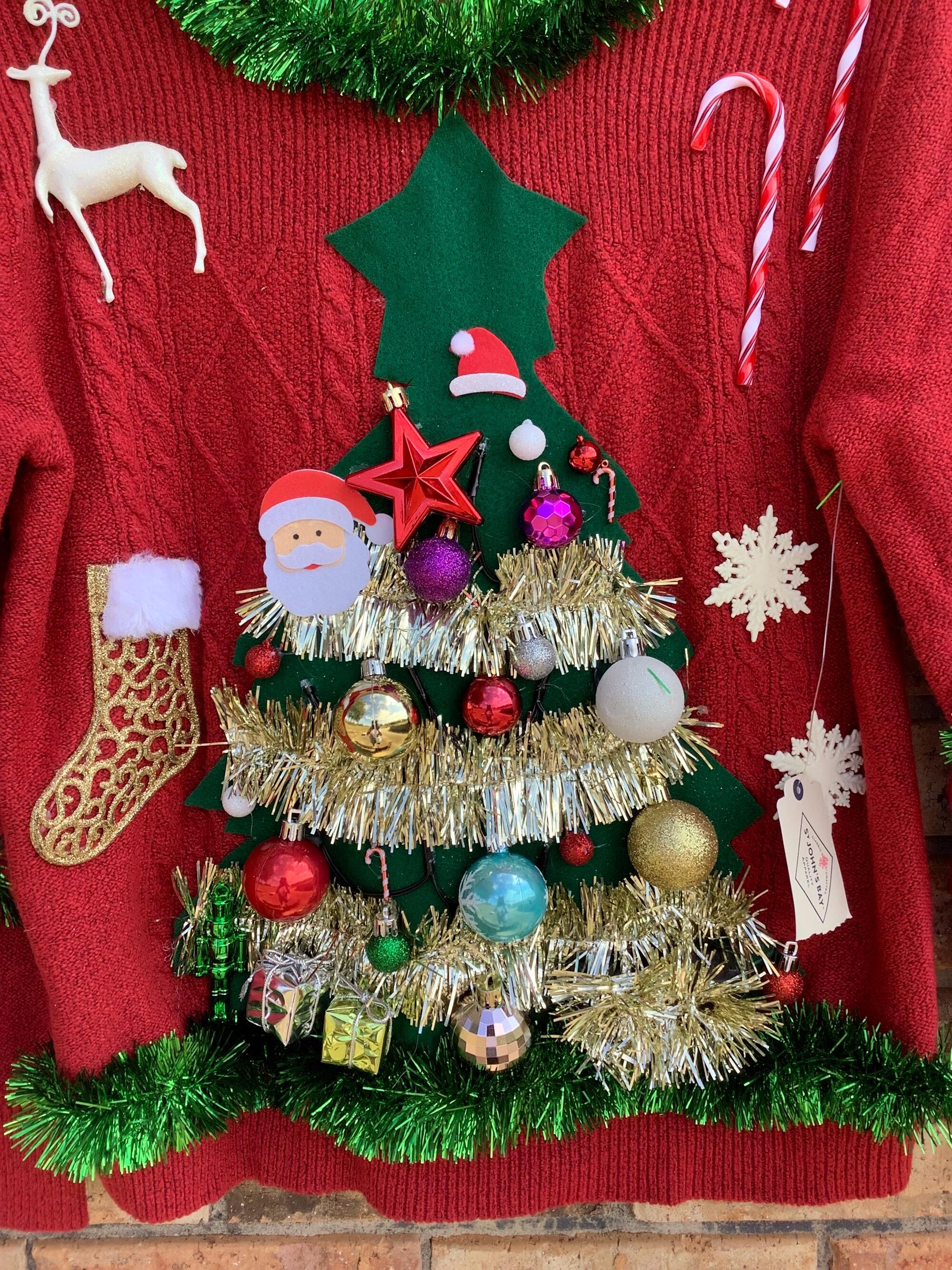 il_2000xN.6400189015_j4kk-1.jpg Christmas Xmas HoHoHo Sexy Funny Party Sweater LIGHTS Up! Any Size Made to Order