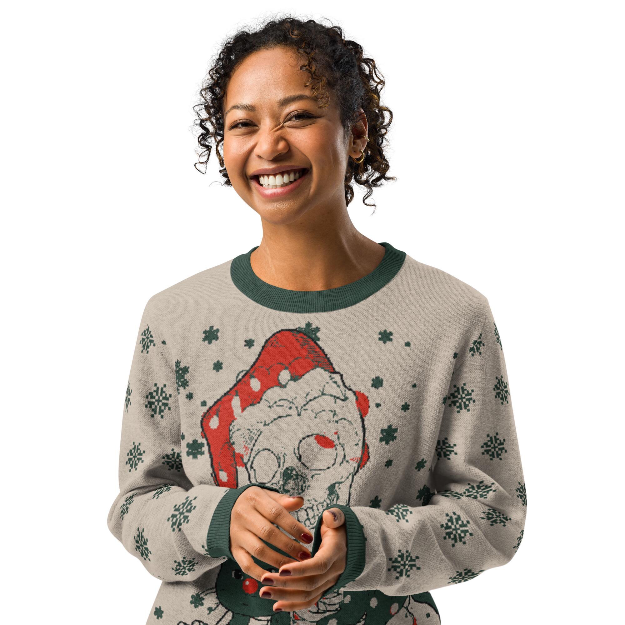 il_2000xN.6404726339_q4zd.jpg Santa Skeleton and Black Cat Christmas Sweater - Funny Knit Holiday Pullover