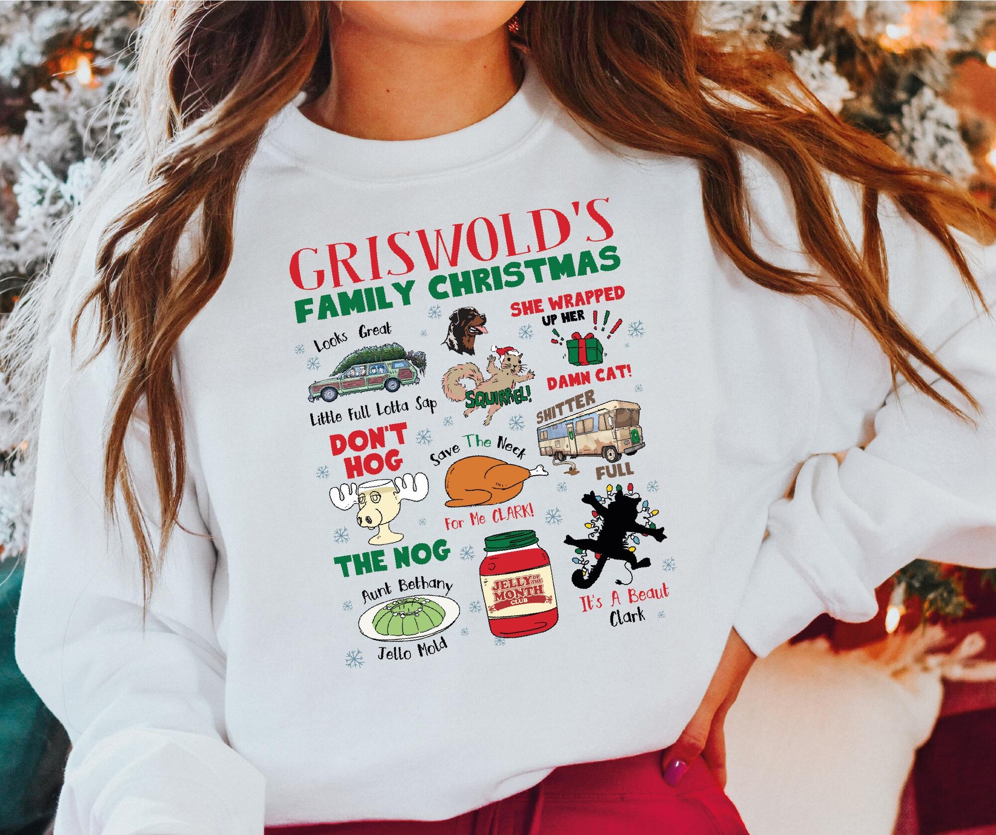 il_2000xN.6405253483_gsqb-1.jpg Griswold's Family Christmas Sweatshirt, Funny Christmas Sweatshirt, Christmas Movie Sweatshirt, Christmas Vacation Shirt, L105