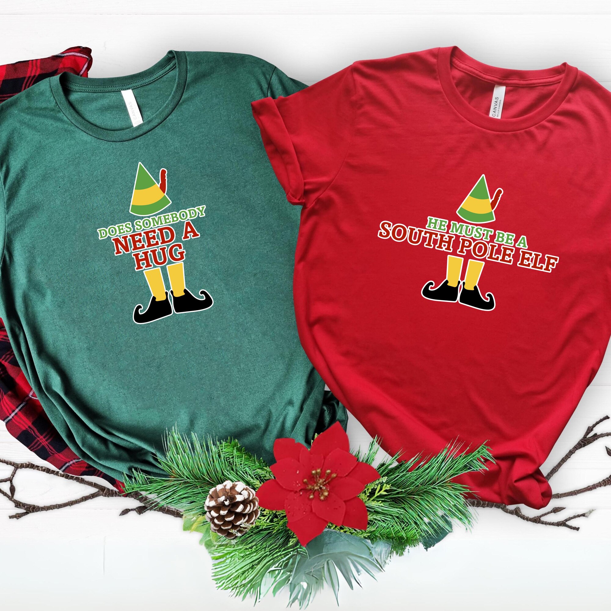 il_2000xN.6406097014_atk0-1.jpg Buddy the Elf shirts, Elf shirts, Elf movie quote, Son of a nutcracker shirt, Custom family Christmas shirts, Christmas quote shirts