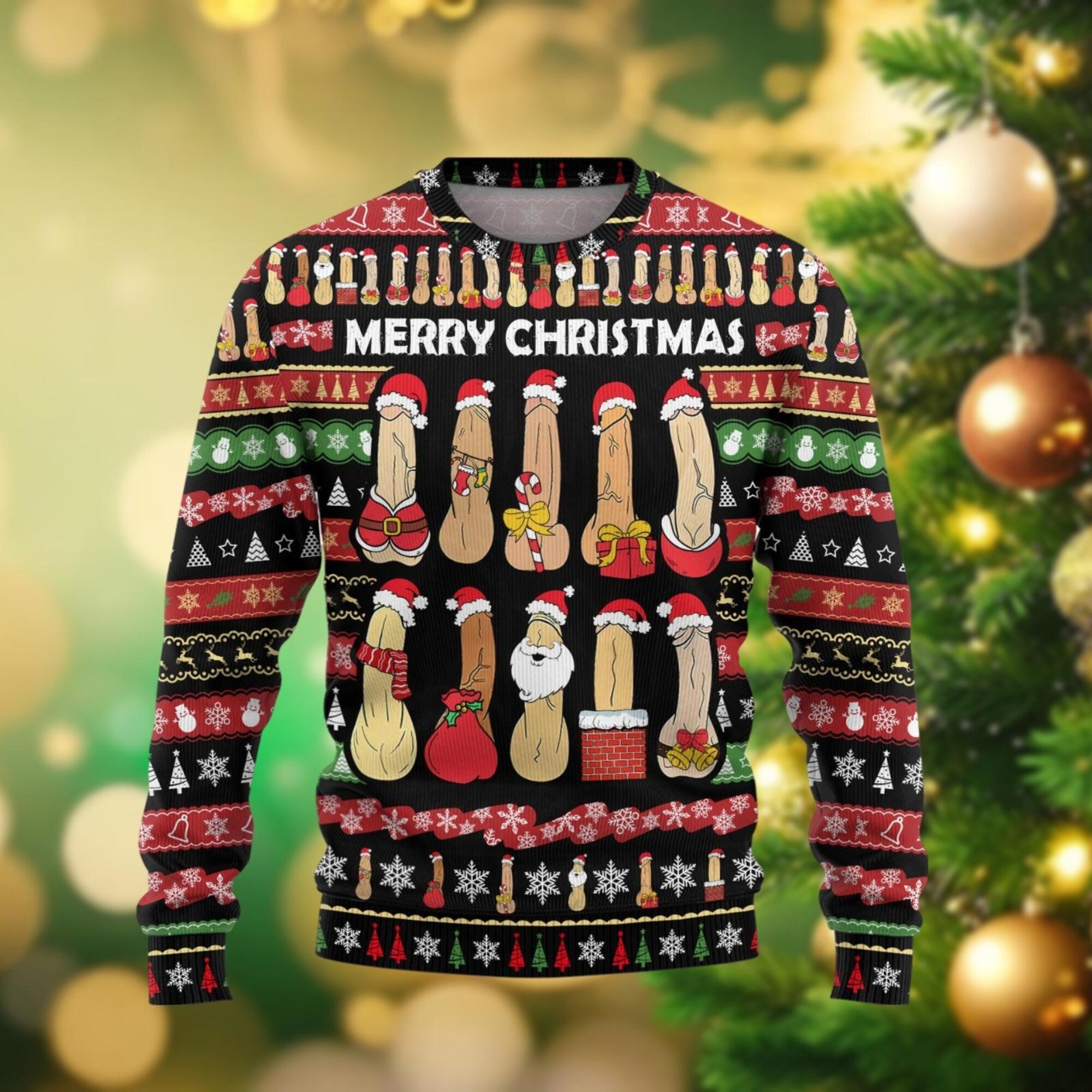 il_2000xN.6407626107_52ak.jpg Dirty Ugly Cockmas Christmas Sweater, All I Want For Christmas Sweater, Funny Xmas Sweater, Sweater Family, Sweaters For Men Women, Kid