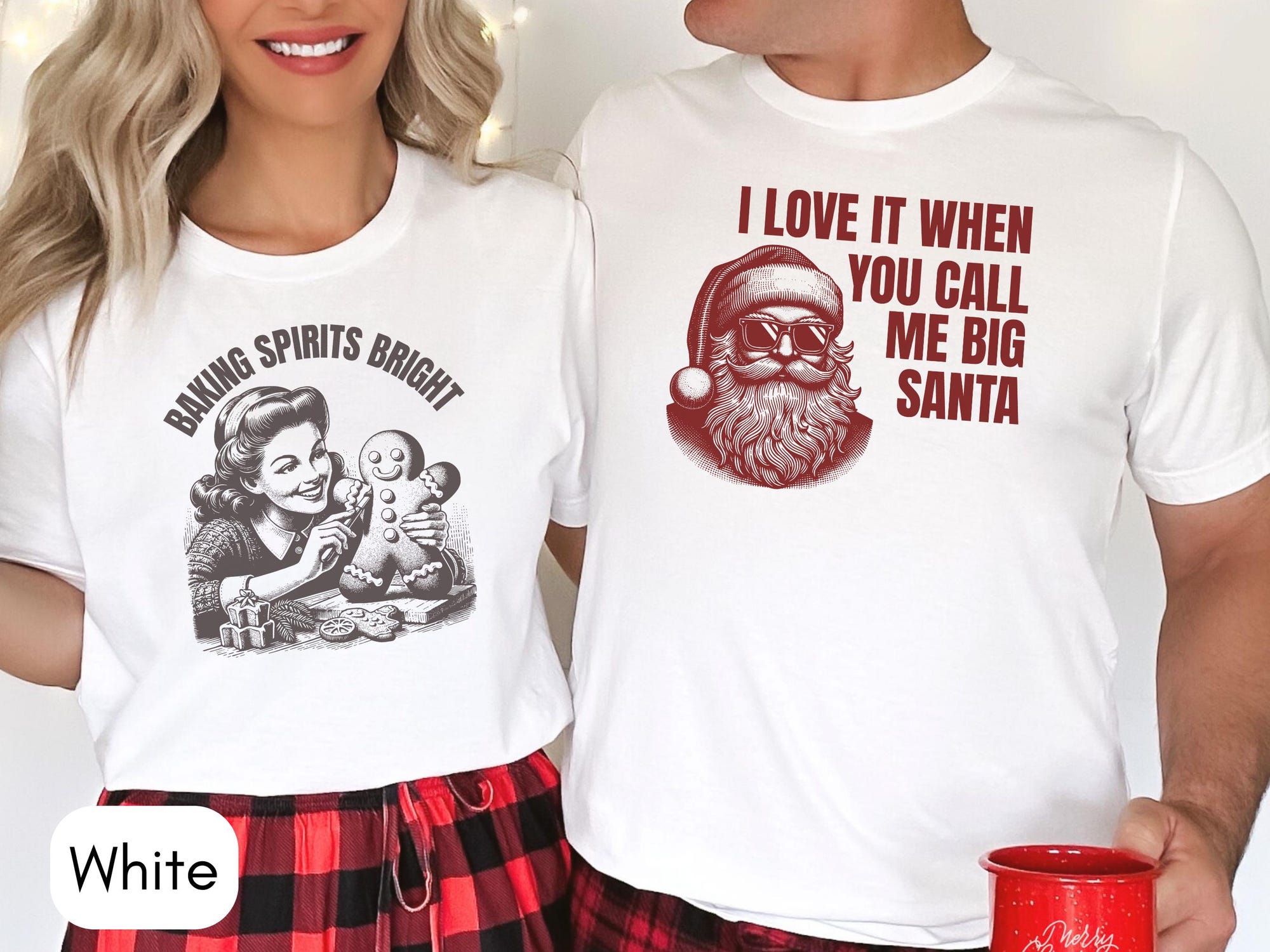 il_2000xN.6407679426_czi9-1.jpg Funny Personalized Christmas Matching Pajamas Shirt, Funny Holiday Pajamas Shirt, Custom Christmas Family Sweatshirt, Matching Christmas Tee