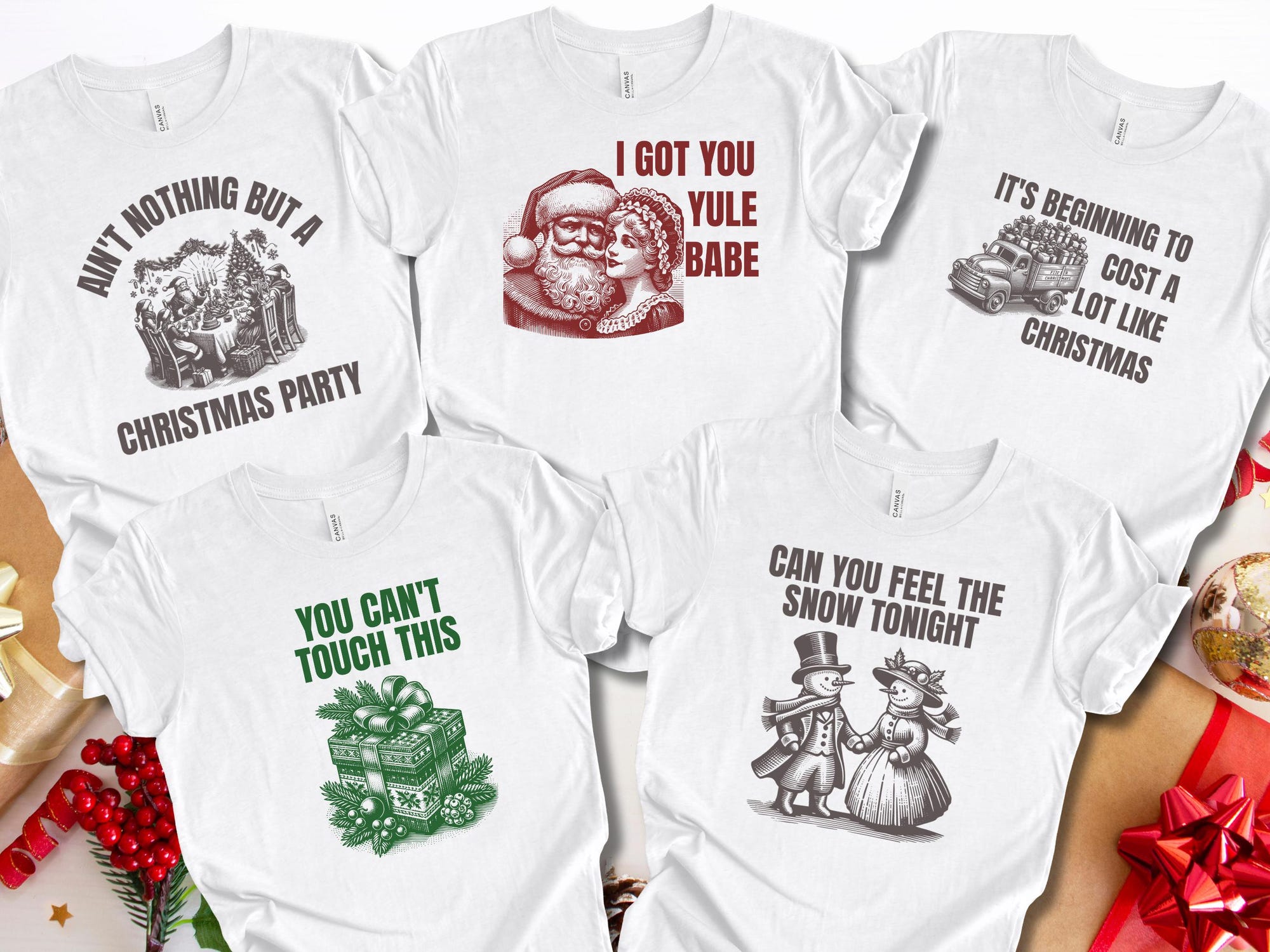 il_2000xN.6407679432_er9c-1.jpg Funny Personalized Christmas Matching Pajamas Shirt, Funny Holiday Pajamas Shirt, Custom Christmas Family Sweatshirt, Matching Christmas Tee