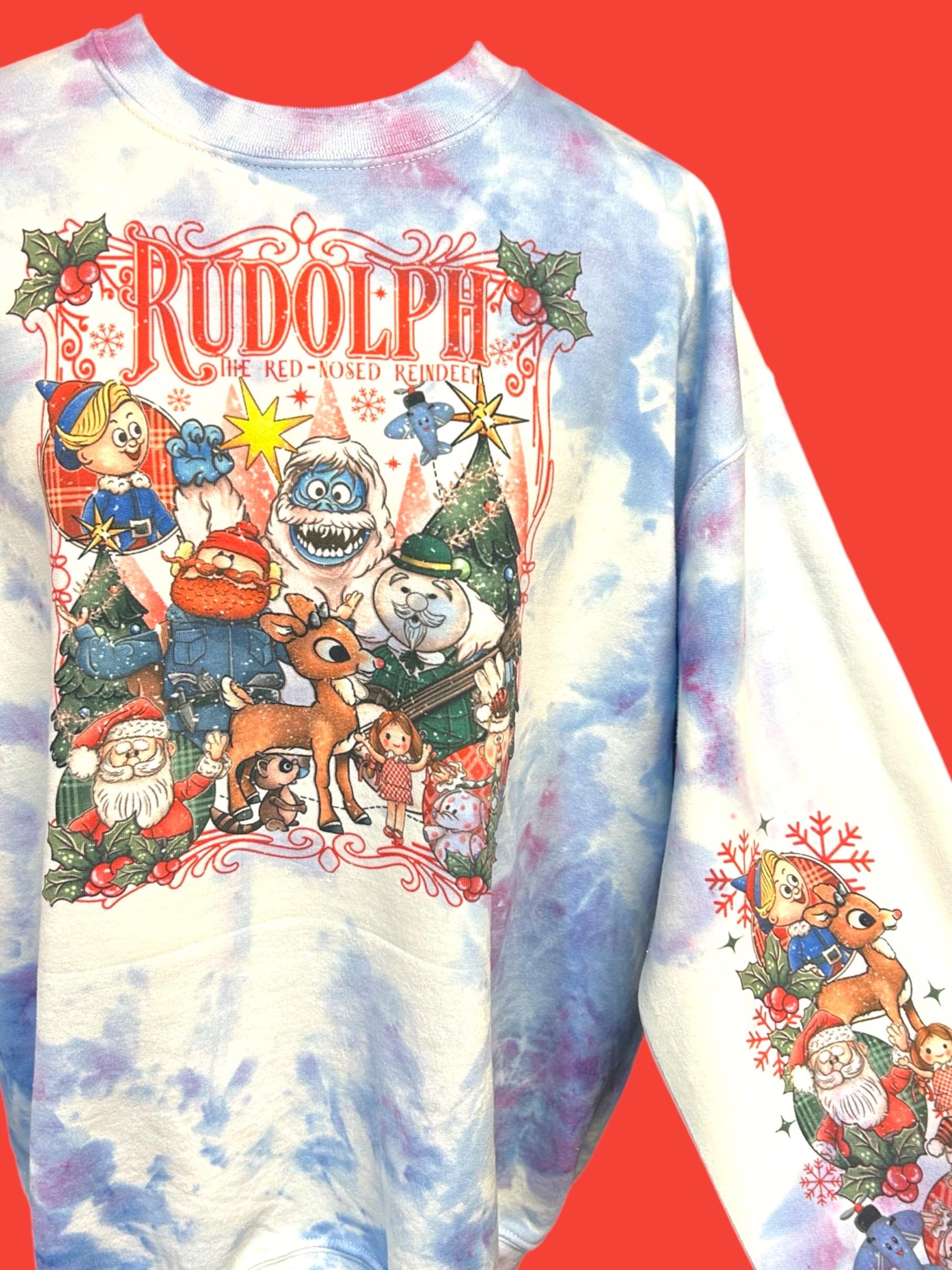 il_2000xN.6411186001_6f1e-1.jpg Vintage Rudolph Sweatshirt, Rudolph The Red Nose Reindeer Shirt, Christmas Shirt, Christmas Movie Shirt
