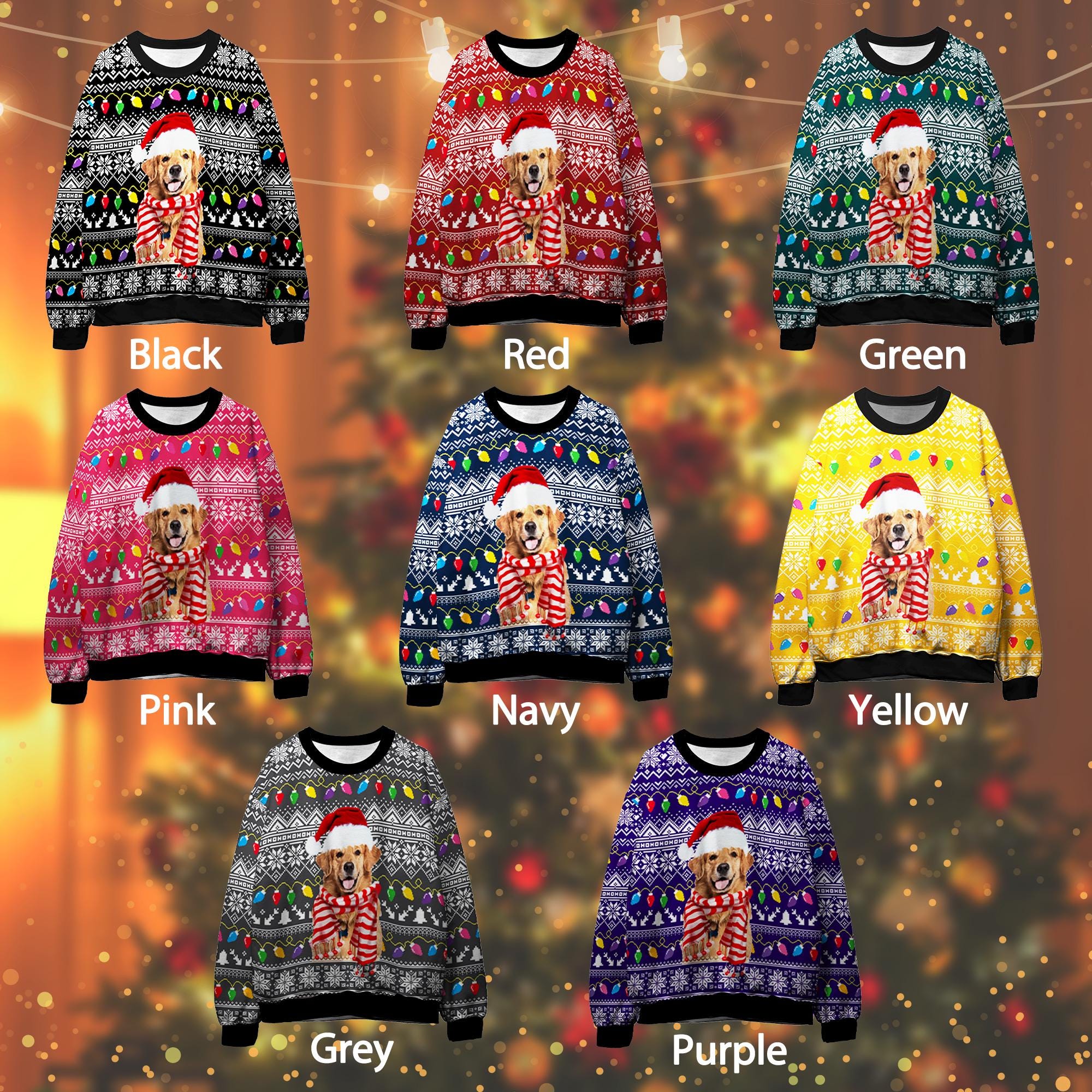 il_2000xN.6419764763_t2xf-1.jpg Custom Photo Ugly Christmas Sweater: Personalized Family & Pet Gift
