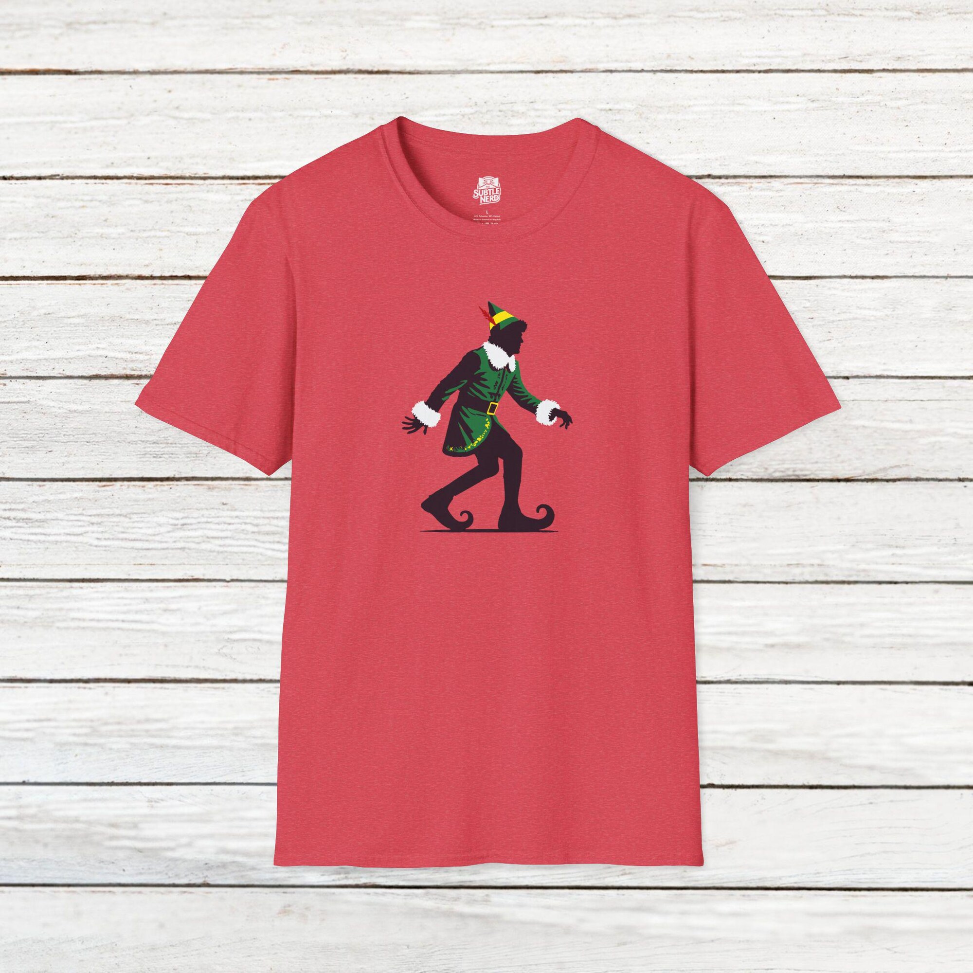Buddy the Elf Bigfoot T-Shirt | Elf Movie Inspired Shirt | Funny Holiday Tee | Subtle Christmas Fandom