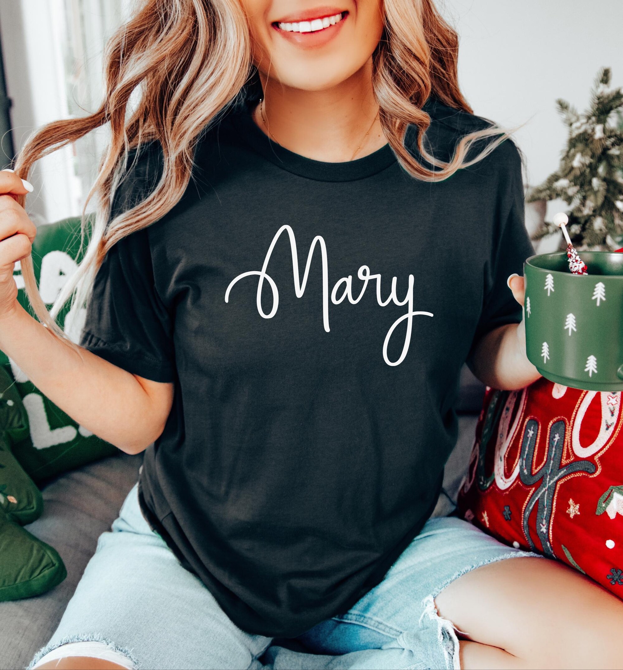 il_2000xN.6428627614_sevr.jpg Custom Name Matching Christmas Shirts Personalized Matching Family Xmas T Shirt Funny Matching Tees Custom Christmas Shirt Family Xmas Shirt