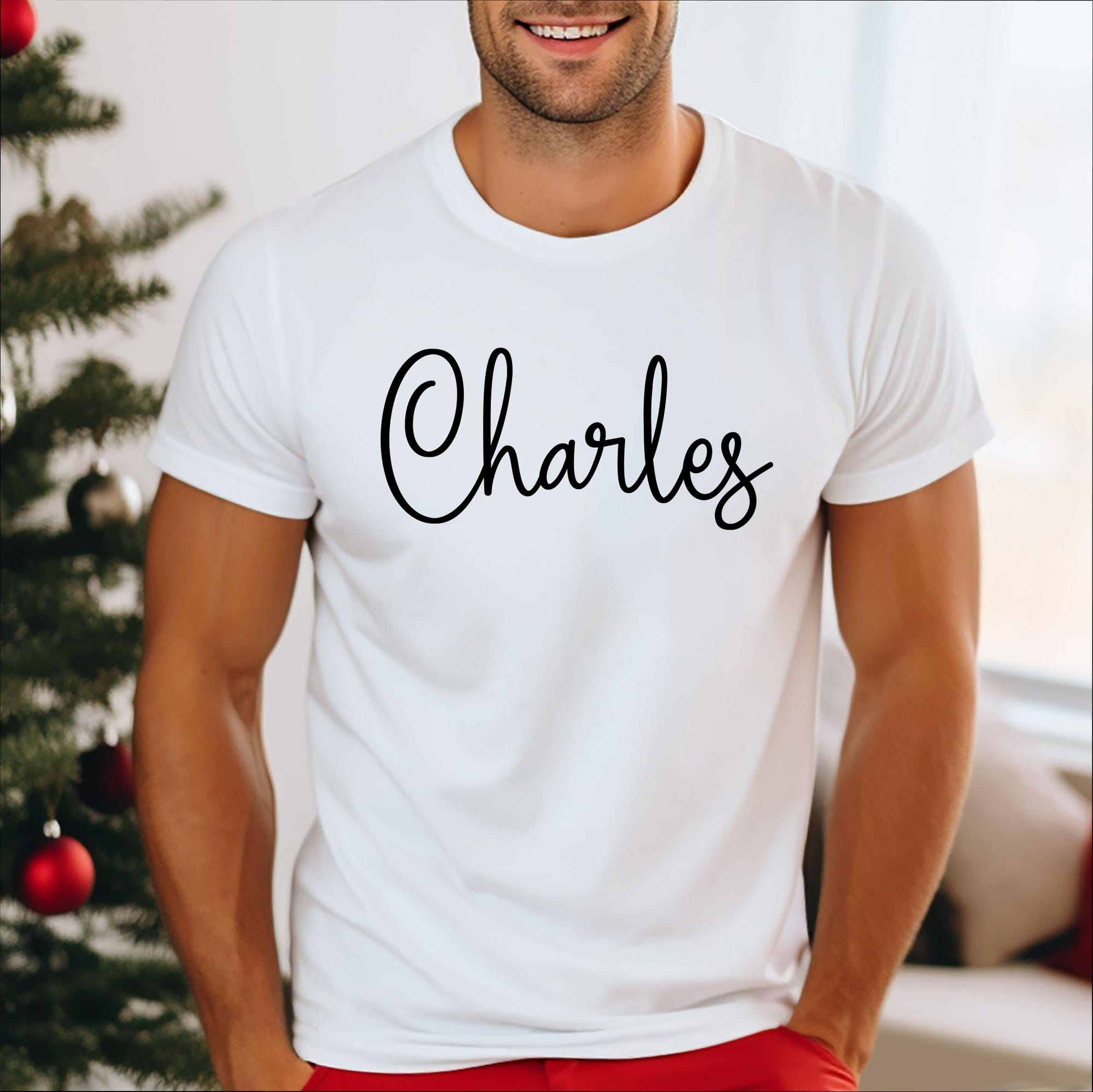 il_2000xN.6428627732_r90u.jpg Custom Name Matching Christmas Shirts Personalized Matching Family Xmas T Shirt Funny Matching Tees Custom Christmas Shirt Family Xmas Shirt