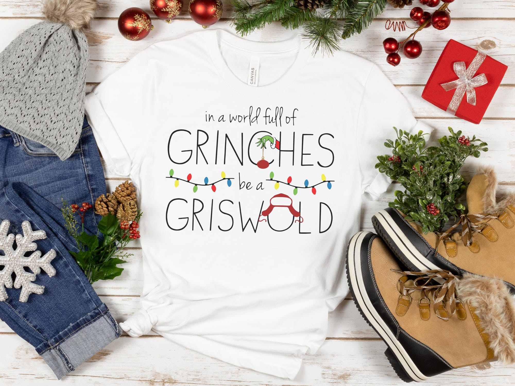 il_2000xN.6429666389_3ms8-1.jpg In A World Full Of Grinches Be A Griswold Shirt, Grinches Griswold Christmas Sweatshirt, Christmas Gift, Christmas Vacation Movie Sweatshirt