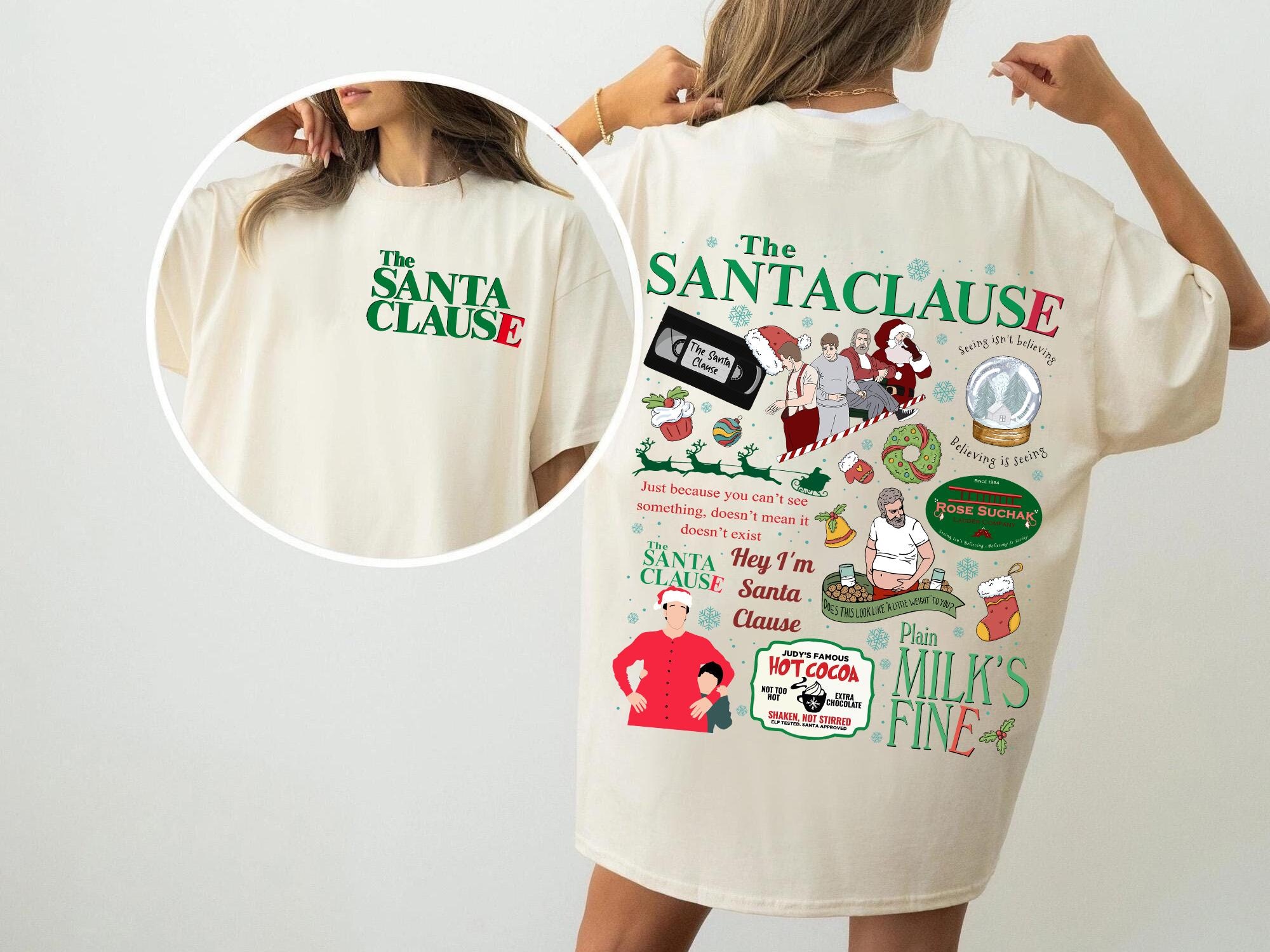 The Santa Clause Shirt, Hey I’m Santa Clause Sweatshirt, Merry Christmas, Christmas Shirt, Christmas Gift, Funny Christmas