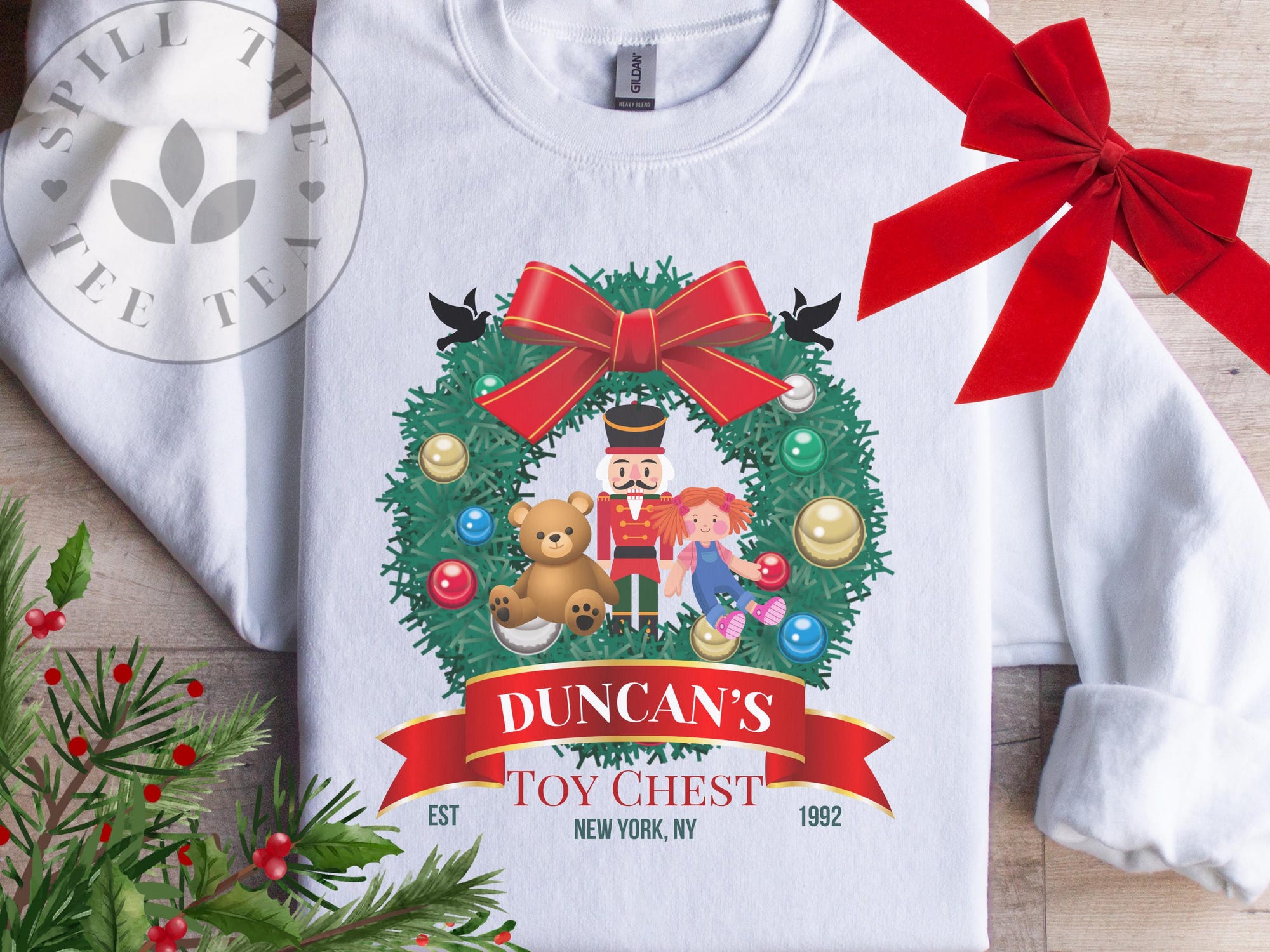 il_2000xN.6437089691_7m7v.jpg Home Alone Christmas Sweatshirt: Holiday Movie Fleece Crewneck