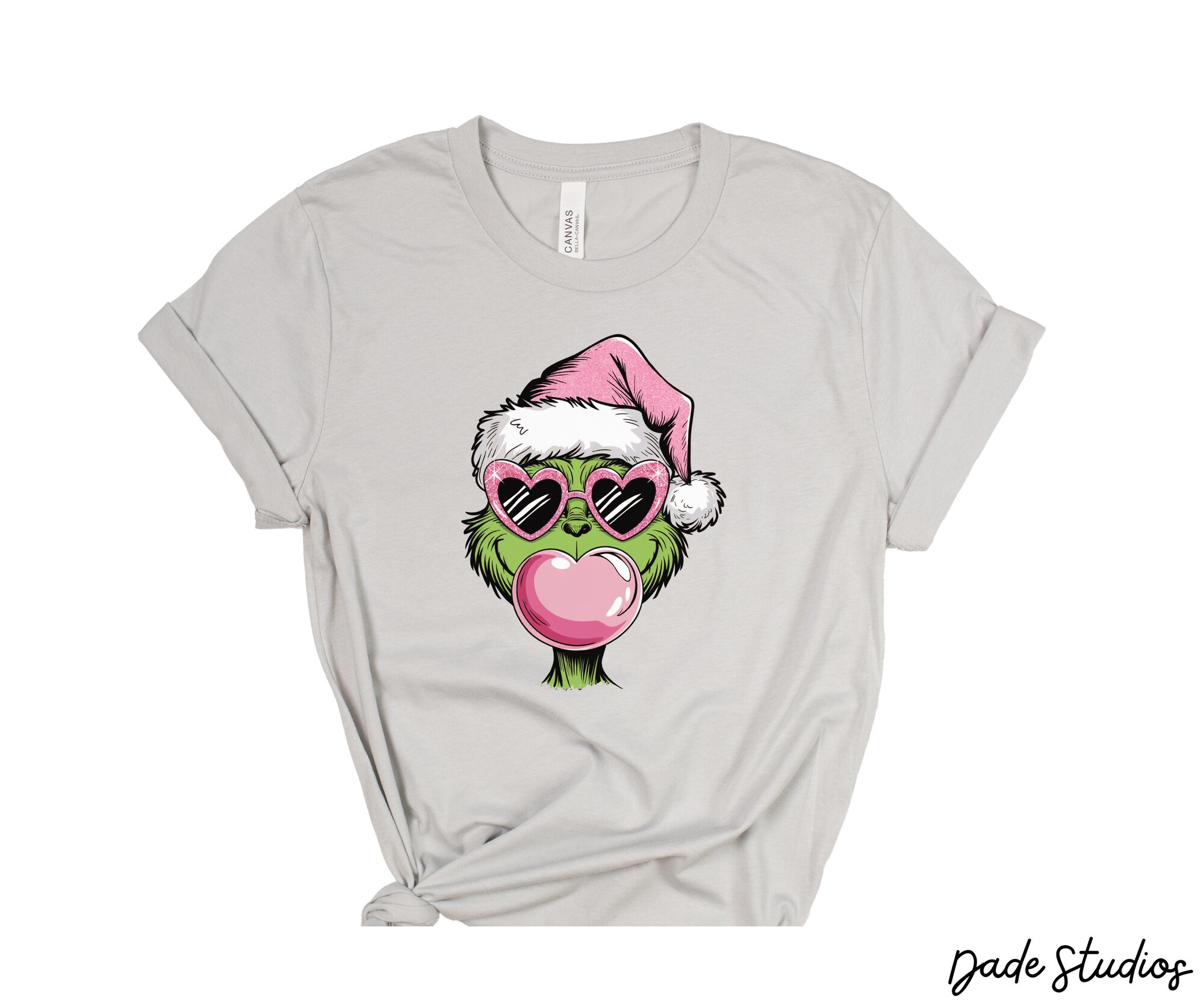 il_2000xN.6437102852_ht78-1.jpg Funny Grinch Christmas Sweatshirt: Pink Holiday Design