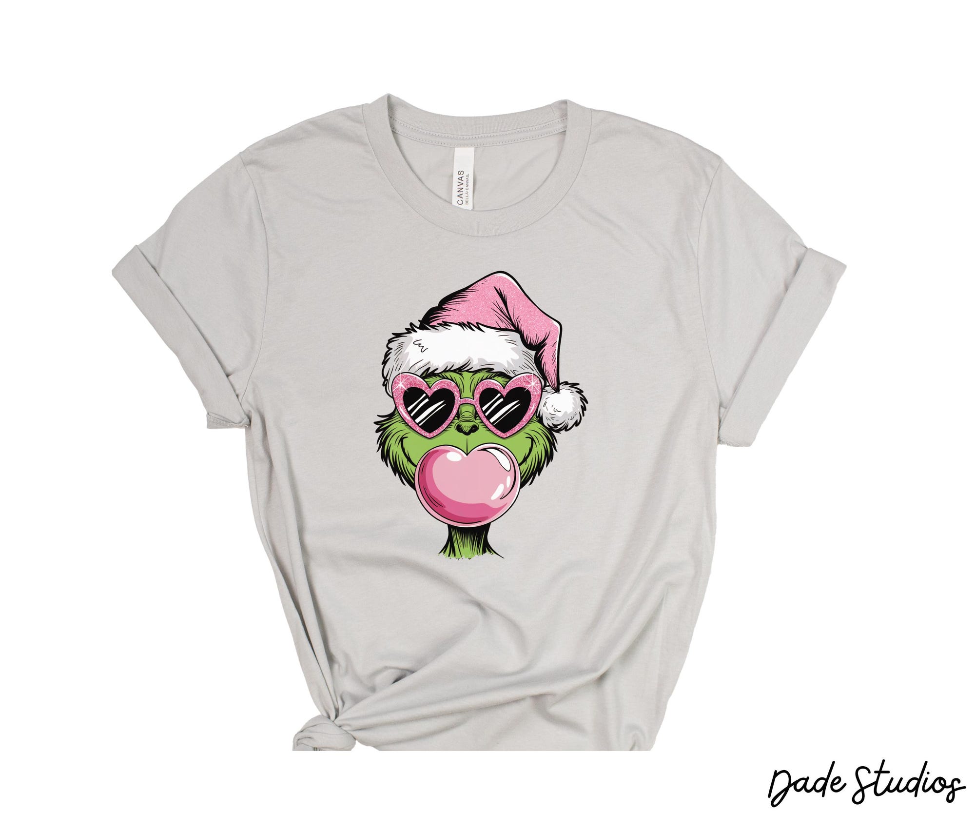 il_2000xN.6437102852_ht78.jpg Funny Grinch Christmas Sweatshirt: Pink Holiday Design