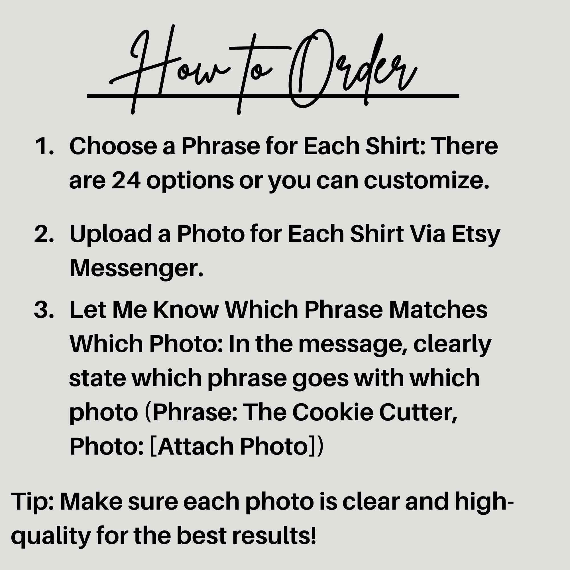 il_2000xN.6440917315_la81.jpg Custom Funny Most Likely To Matching Family Christmas Shirts, Personalized Face Photo Xmas T-Shirts, Festive Holiday Group Picture Tees