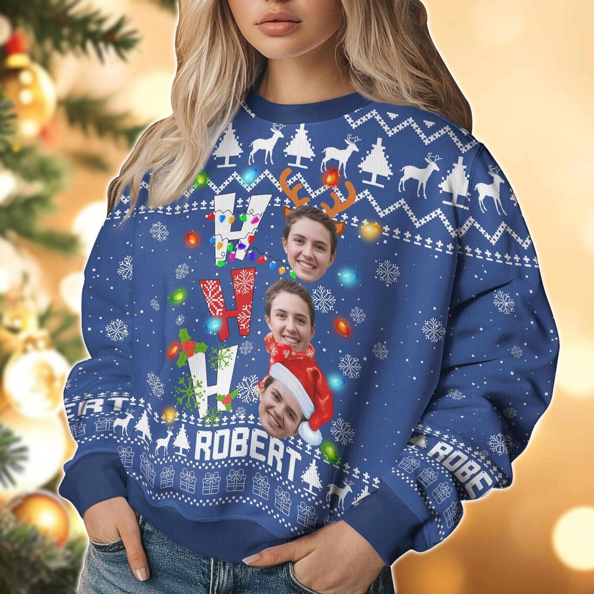 il_2000xN.6444839492_ee9f.jpg Funny Custom Face Ugly Christmas Sweater, Family Christmas Sweater, Couples Matching Ugly Sweater, Personalized Pet Xmas Sweater