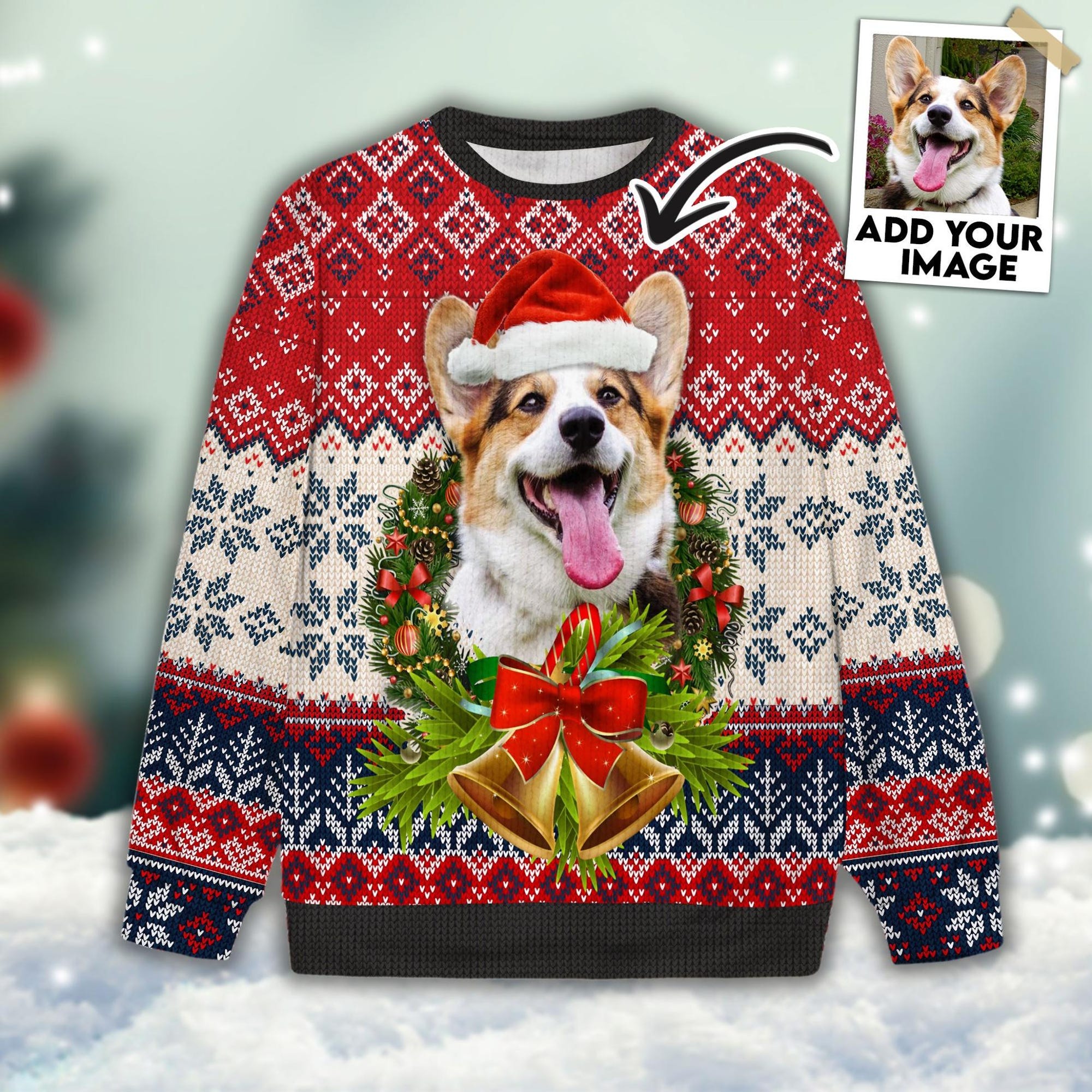 il_2000xN.6447803195_1tz7.jpg Christmas Custom Dog Cat Face Ugly Sweater, Pets Face Ugly Christmas Sweater, Custom Photo Xmas Sweater, Dog Owner Gift