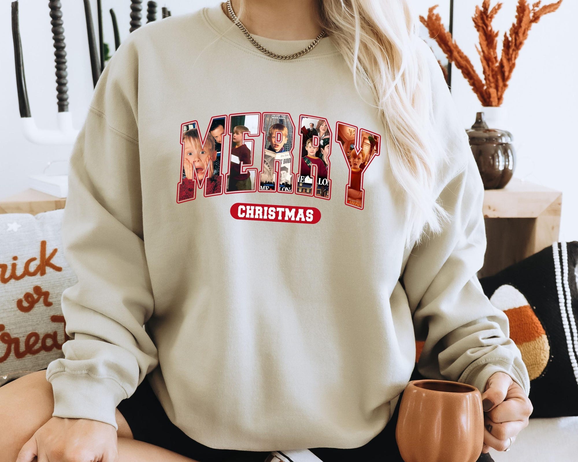 il_2000xN.6453396886_mplo.jpg Christmas Movies Shirt, Merry Christmas 90s Movies Shirt, Crewneck Sweatshirt, Christmas Shirt For Movies Lovers, Christmas 90s Movies Shirt