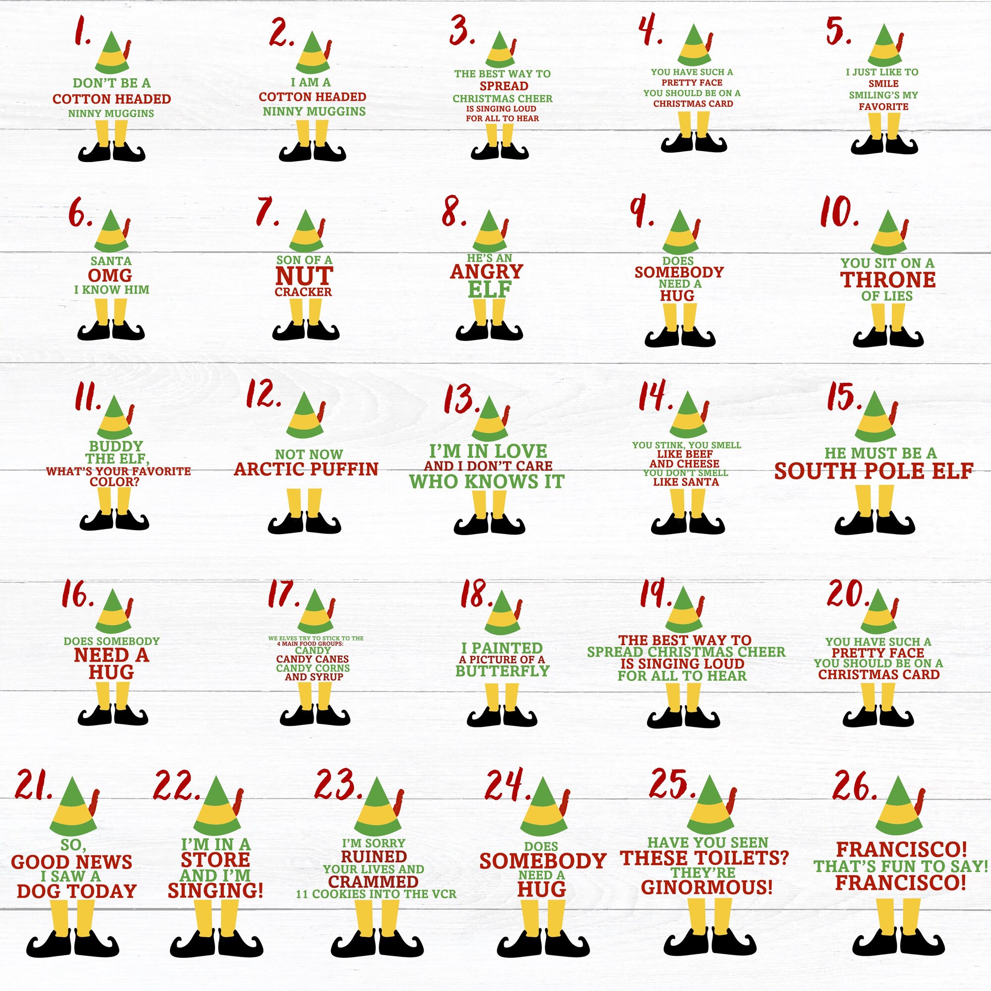 il_2000xN.6454186347_1h6s-1.jpg Buddy the Elf shirts, Elf shirts, Elf movie quote, Son of a nutcracker shirt, Custom family Christmas shirts, Christmas quote shirts