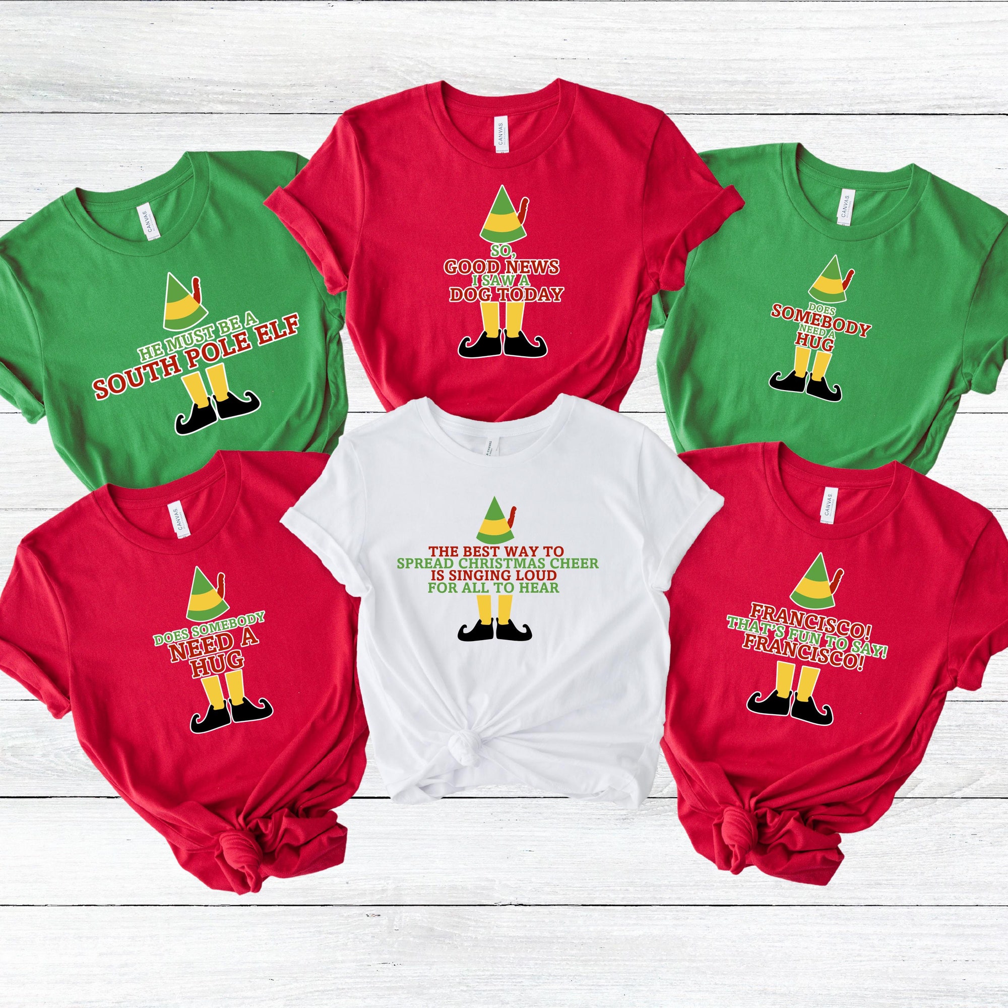 il_2000xN.6454195405_927z-1.jpg Buddy the Elf shirts, Elf shirts, Elf movie quote, Son of a nutcracker shirt, Custom family Christmas shirts, Christmas quote shirts