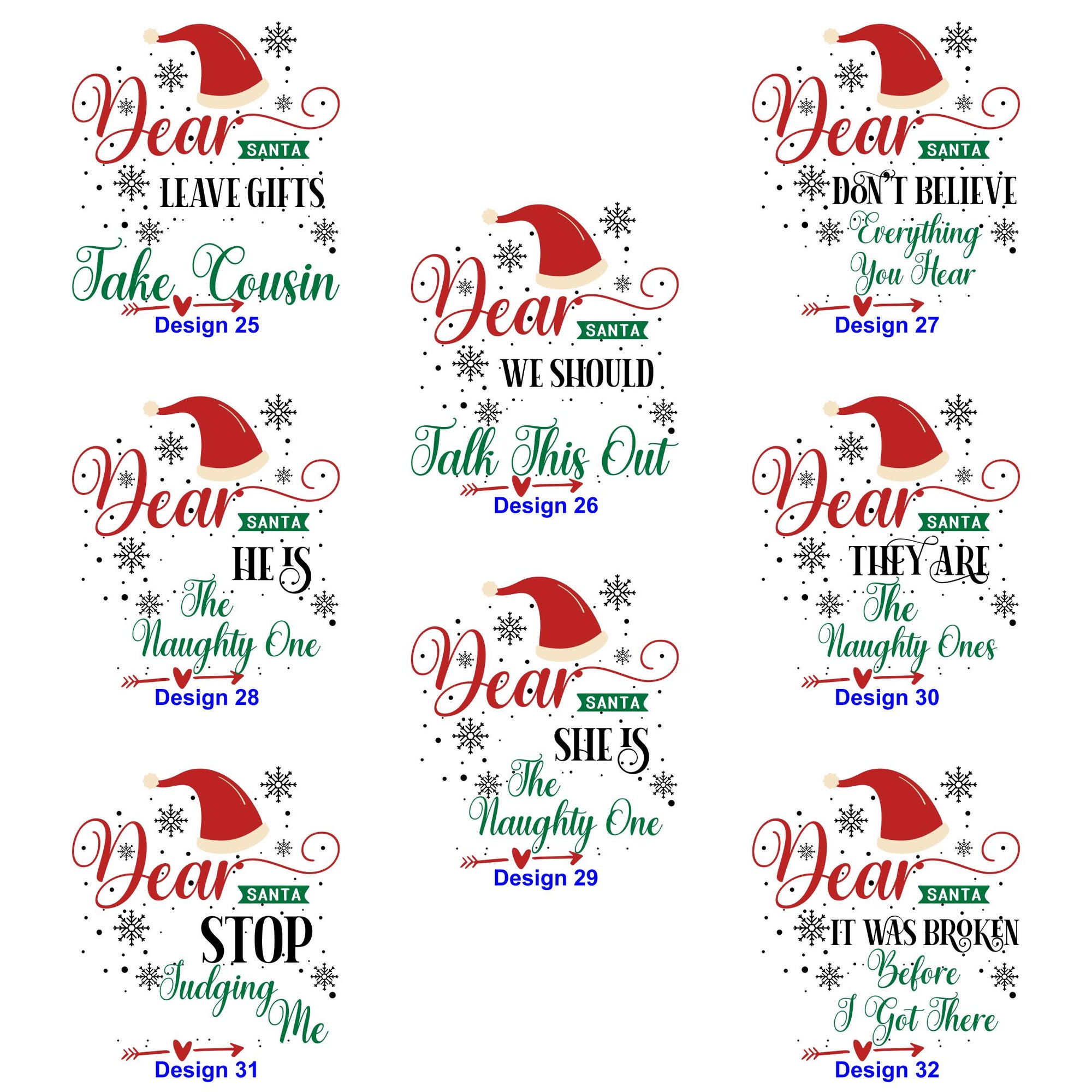 il_2000xN.6461558803_5sqy.jpg Custom Dear Santa Shirts, Matching Family Christmas Tshirts, Christmas Matching Group Shirts, Family Matching Tshirt, Funny Christmas Shirts