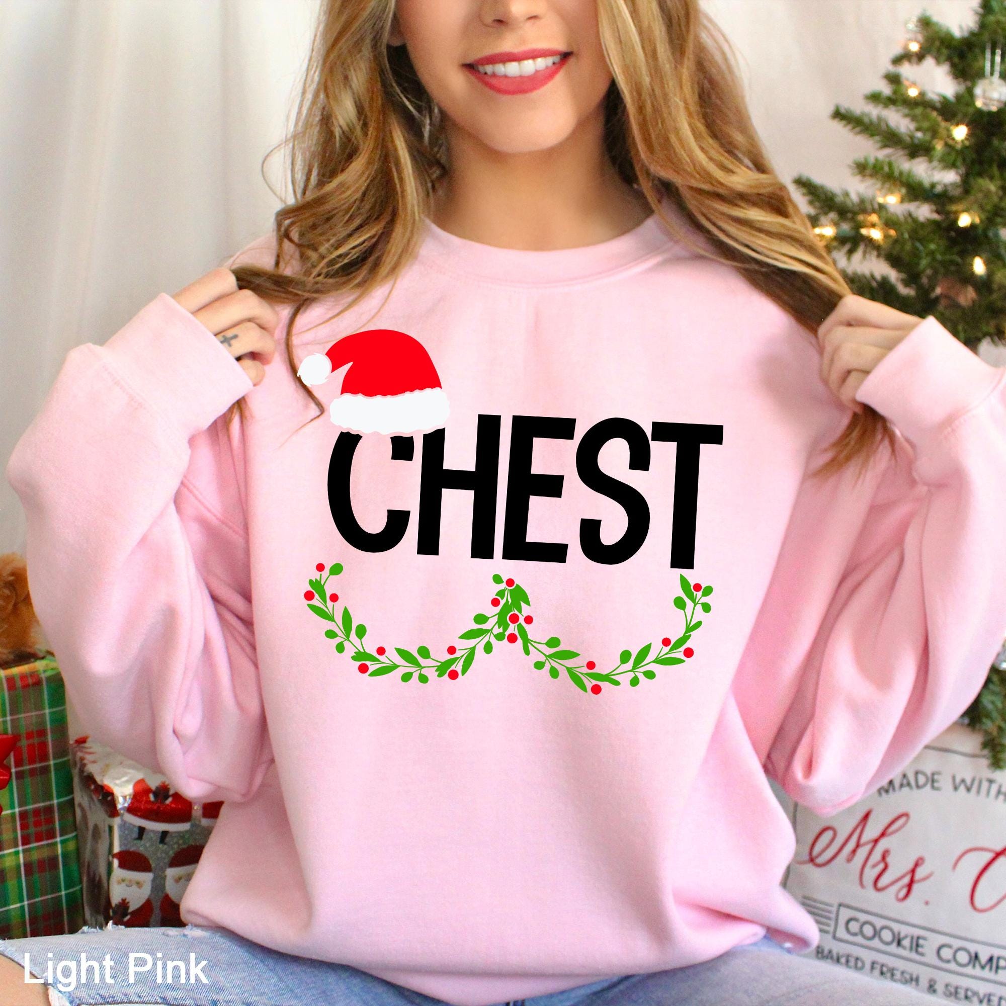 il_2000xN.6466699801_50nt-1.jpg Chest Nuts Christmas Sweatshirts, Funny Couples Christmas Hoodie, Family Holiday Hoodie, Matching Christmas Sweatshirt, 152322