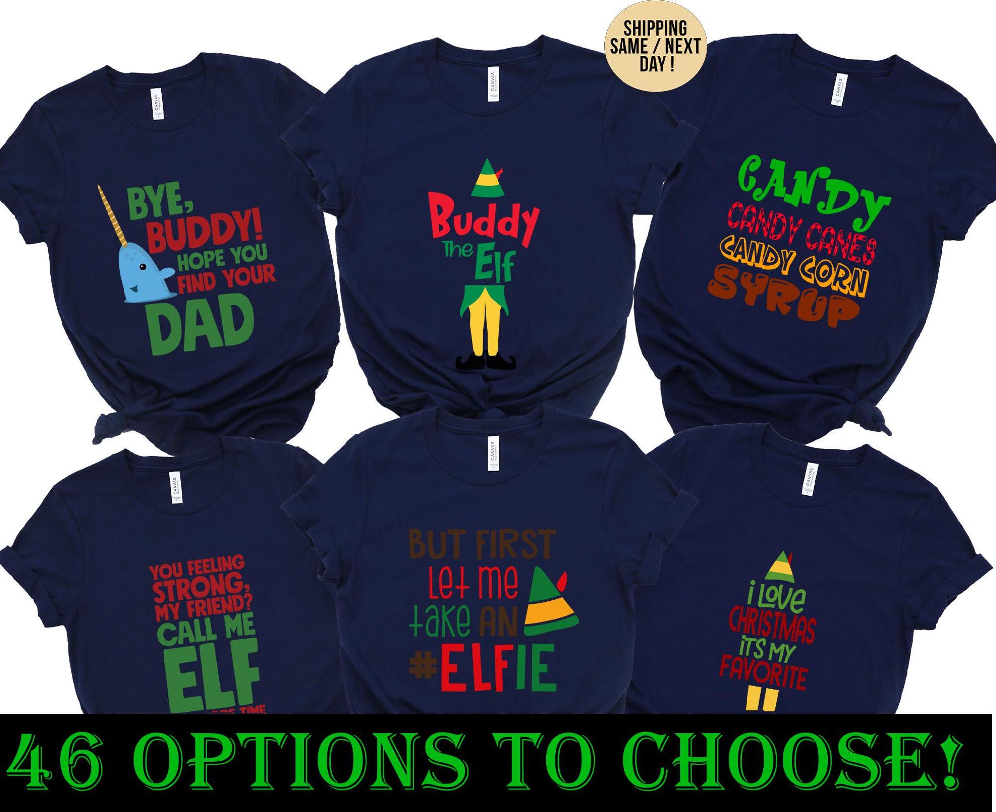 Elf Movie Quote Shirt, Buddy the Elf Shirts,Cotton Headed, Christmas Shirts, Couples Christmas, Family Christmas, Elf Shirts, Christmas Tees