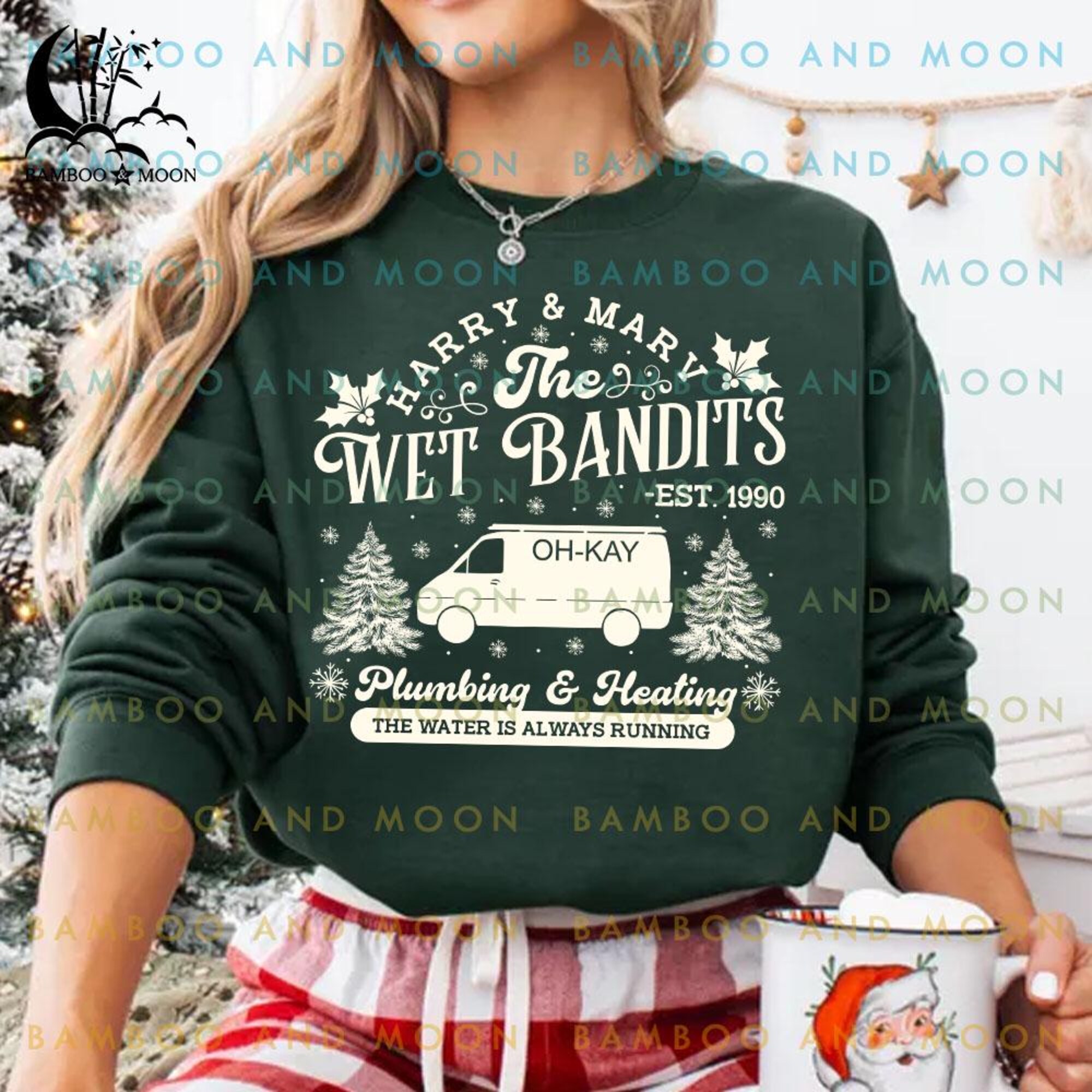 Wet Bandits Shirt, Christmas Movie Shirt, Retro Holiday Shirt, Secret Santa Sweatshirt TH0182