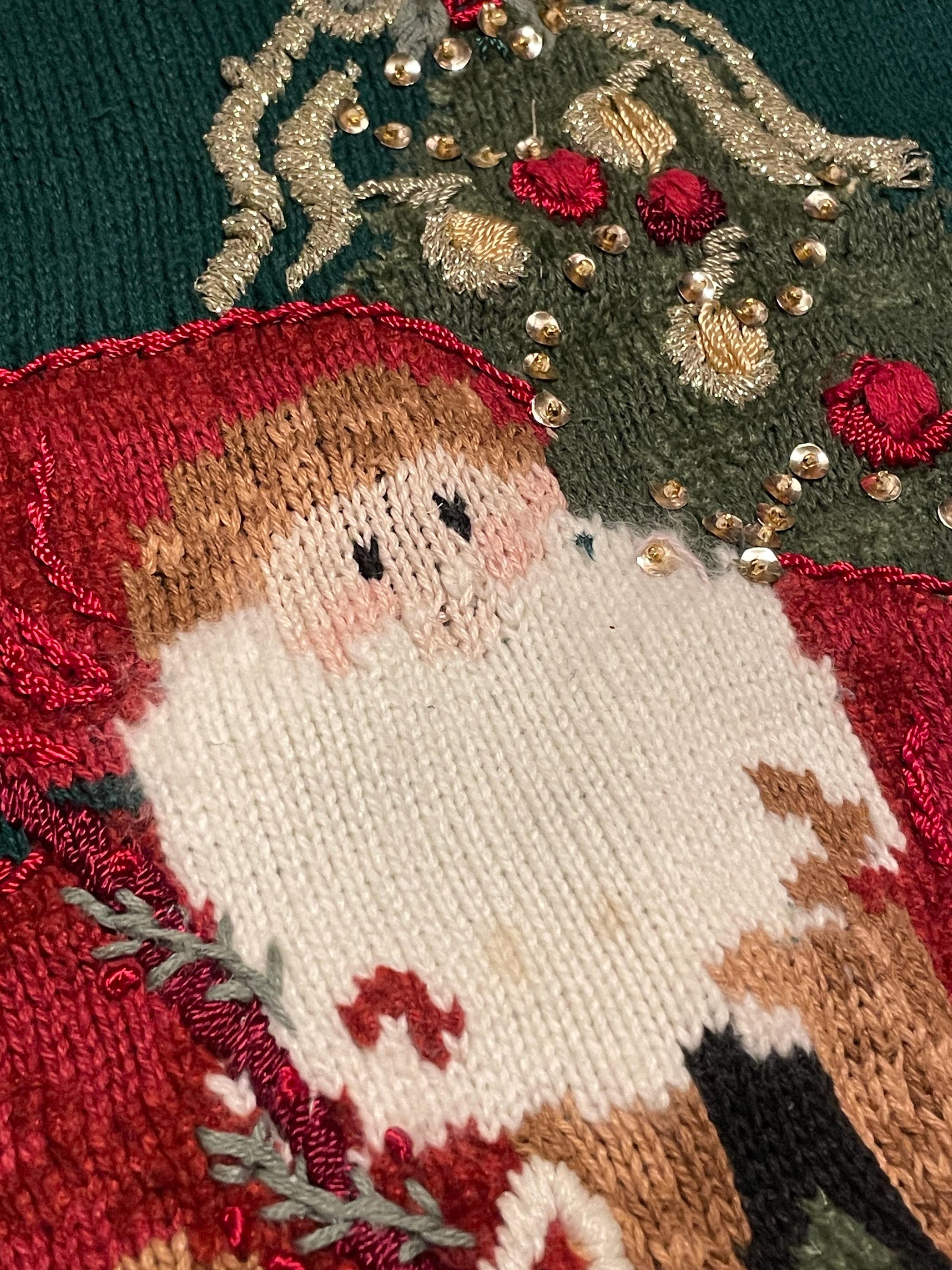 il_2000xN.6477218379_bhdj-1.jpg Vintage Santa Claus Ugly Christmas Sweater