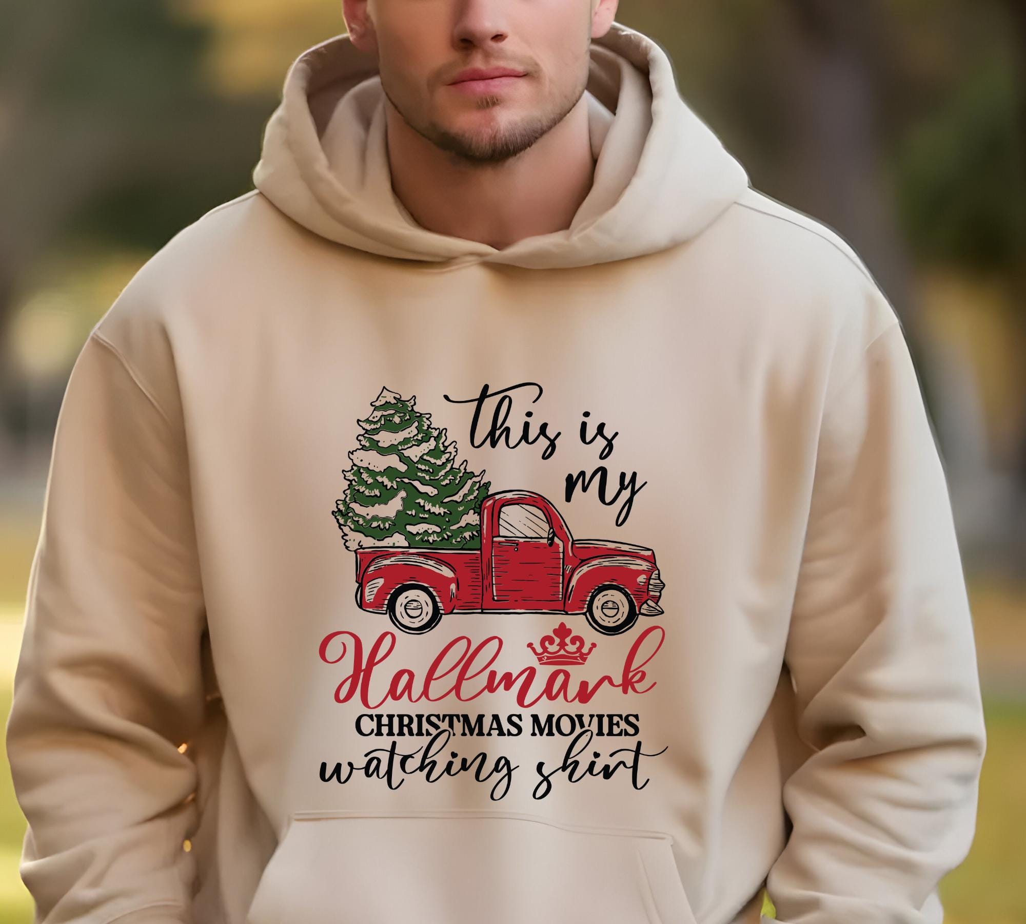 This Is My Hallmark Christmas Movie Watching Sweatshirt | Hallmark Christmas Movies Hoodie | Christmas Gift Sweatshirt | Holiday Spirit Tee
