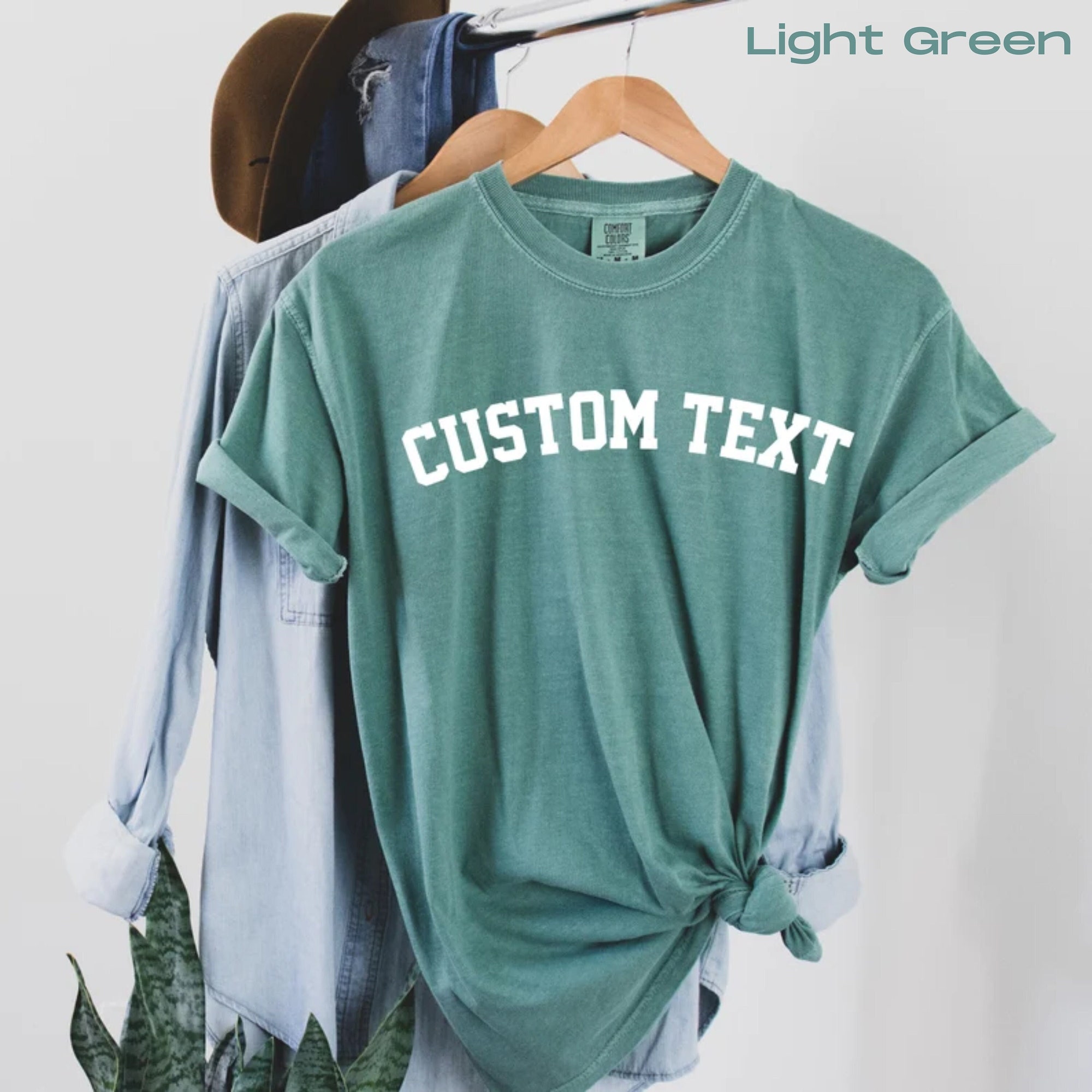 Custom Comfort Colors Shirt, Custom T Shirt, Custom Text Shirt, Custom Bachelorette Tshirt Custom Adult Shirt, Personalized Shirt, boho