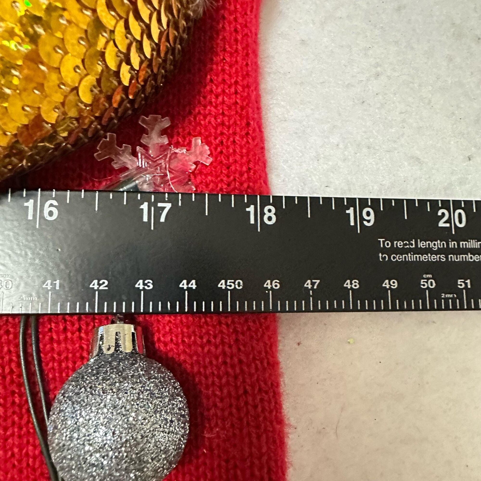 il_2000xN.6484741200_aoux.jpg Ugly Christmas Sweater Santa LIGHTS UP Tacky Tinsel Xmas Party Winner Size Small