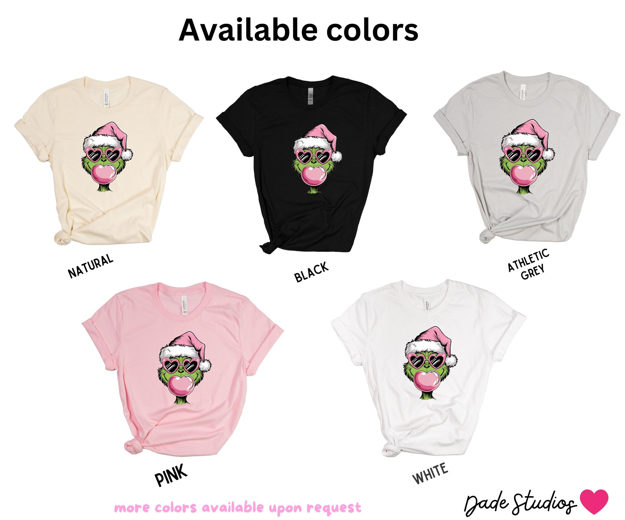 il_2000xN.6485205797_mfl0-1.jpg Funny Grinch Christmas Sweatshirt: Pink Holiday Design