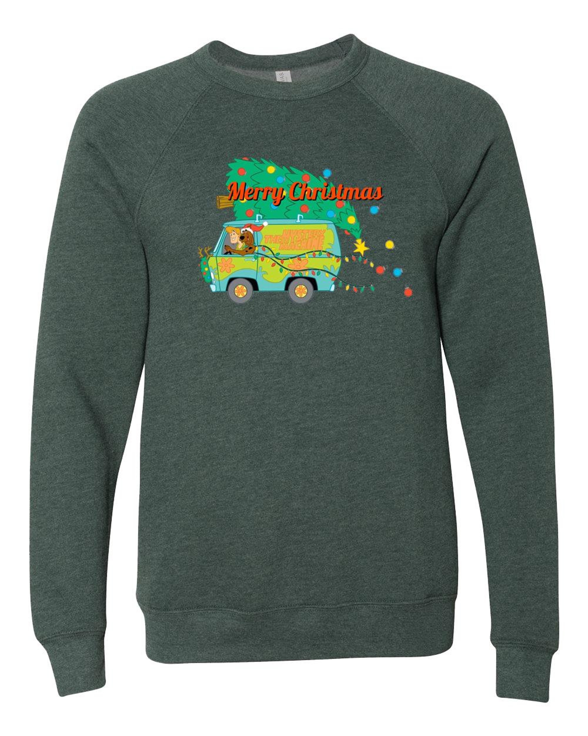 Scooby Doo Christmas, Gift Idea, Cozy, Sweater, Character, Comic, Mystery Machine, Christmas