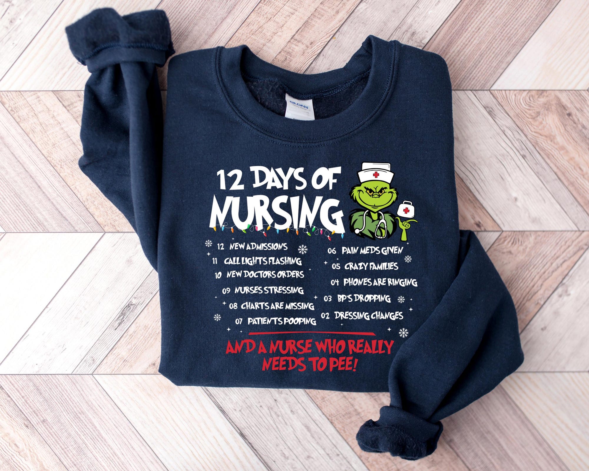il_2000xN.6494779259_ki9o-1.jpg Funny Christmas Nurse Sweatshirt,Merry Grinchmas shirt,Nursing shirt,Christmas Gift For Nurse, Nurse Grinch Shirt,Cute Christmas Nurse Shirt