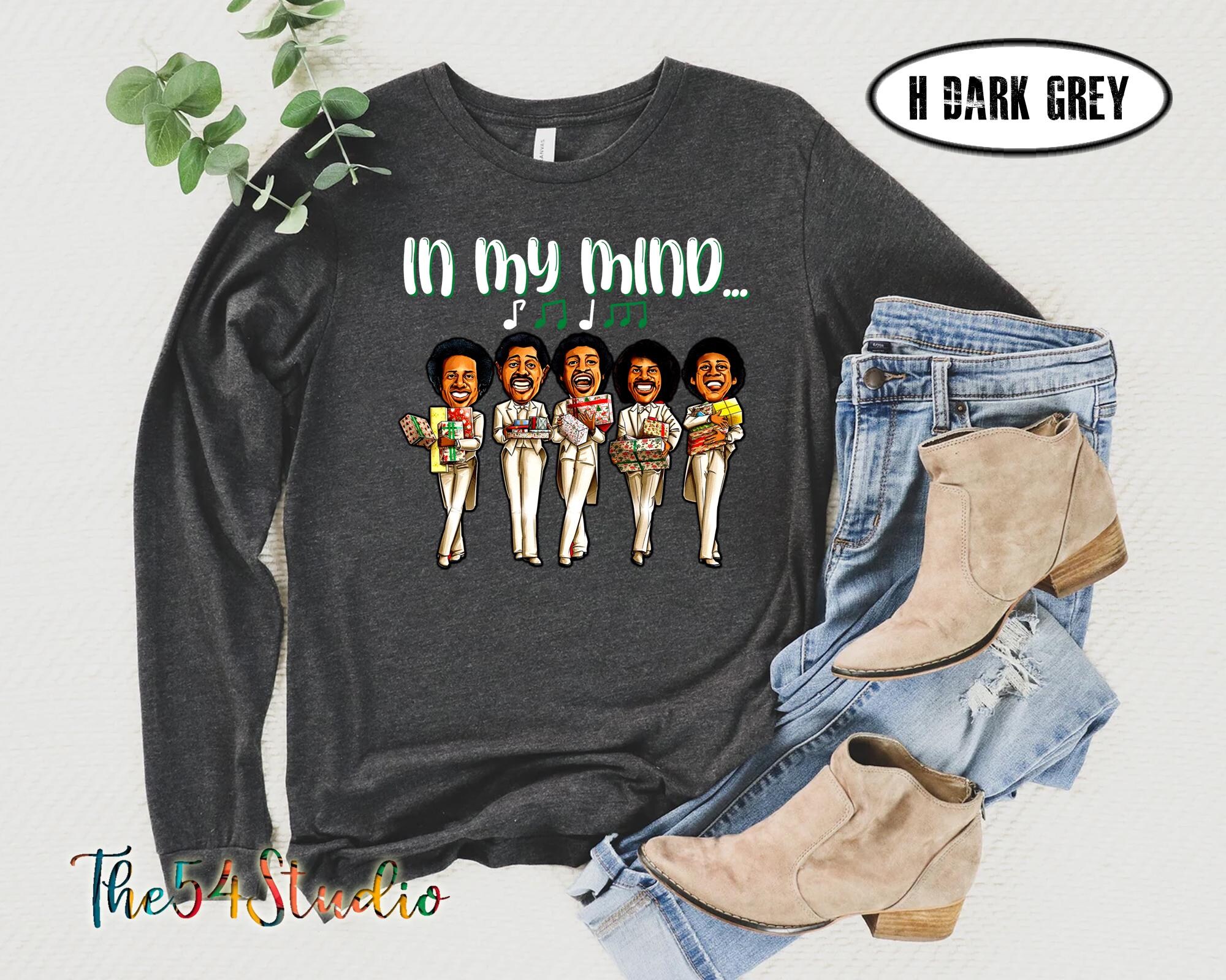 il_2000xN.6498333179_qpot.jpg In my mind Long sleeves T-shirt, Temptation “In My Mind” Black Family Matching Funny Christmas plus size