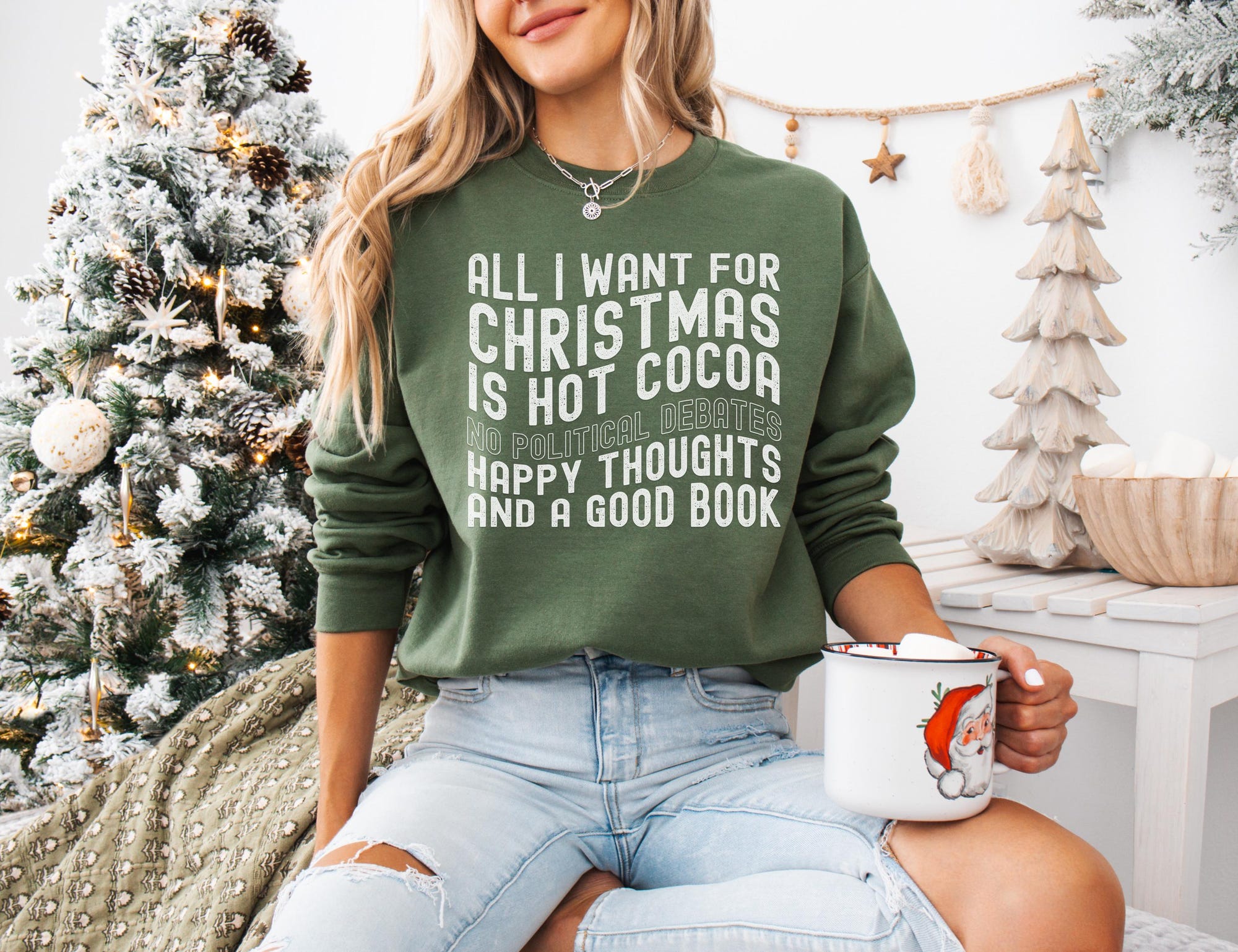 il_2000xN.6500656001_pupz-1.jpg Christmas Sweatshirt,Election Christmas Sweatshirt,Family Christmas Dinner,Anti Political Sweatshirt,Humorous Christmas Politics,Xmas Shirt