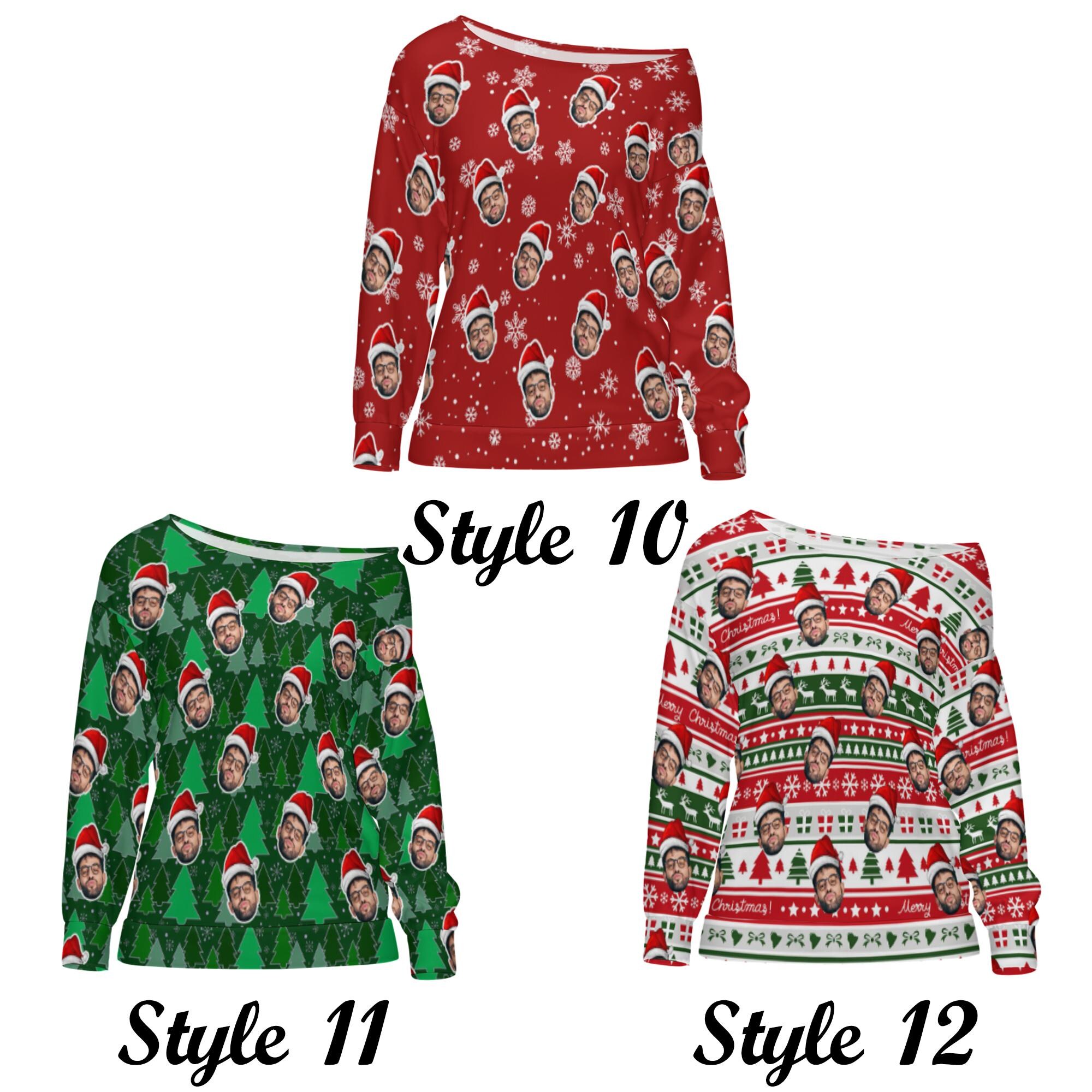 il_2000xN.6533060451_b2po.jpg Custom Face Ugly Christmas Sweater: Personalized Photo Crewneck