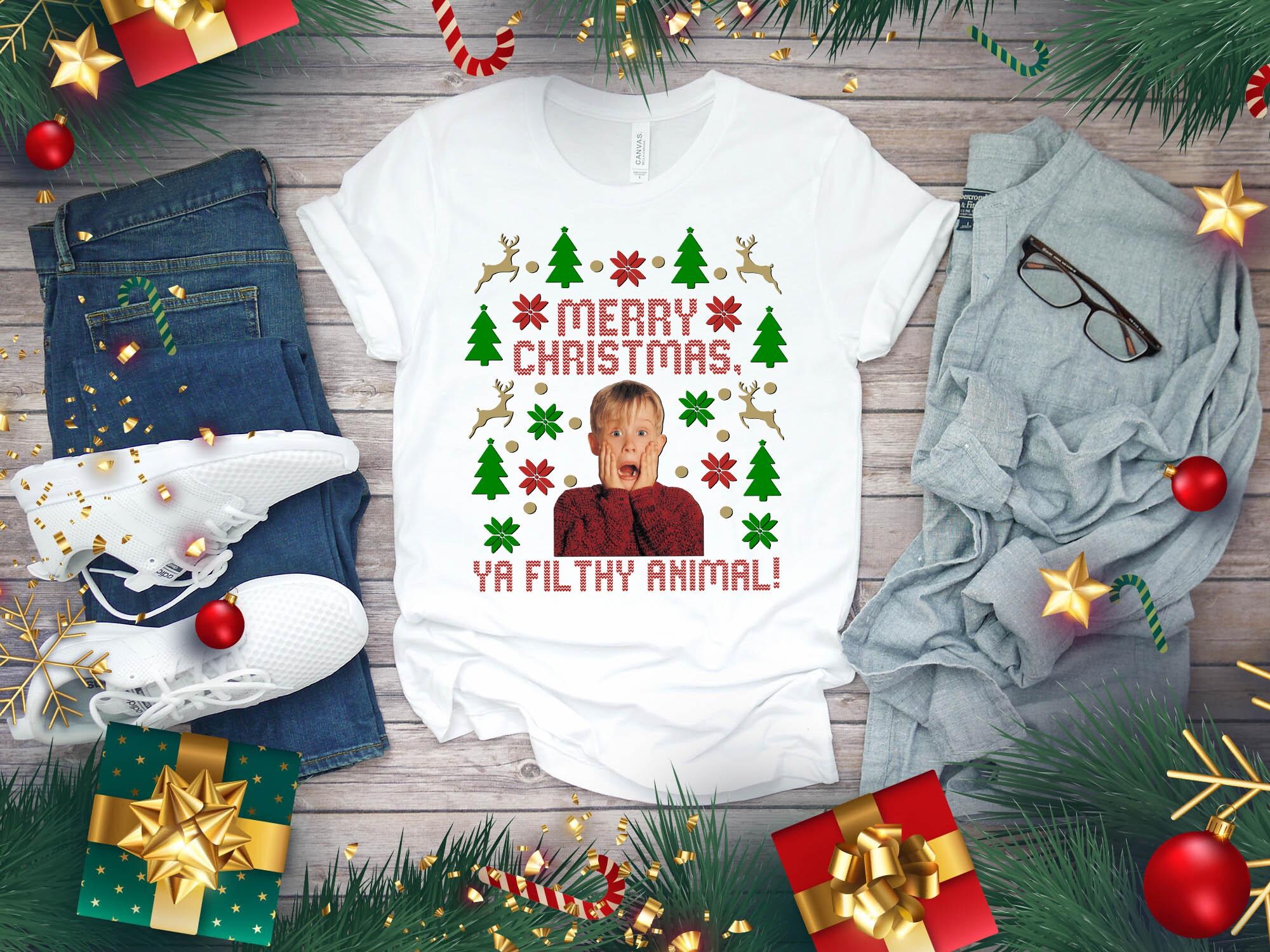 il_2000xN.6533923283_7ozh-1.jpg Ya Filthy Animal Sweatshirt, Christmas Movie Tee, Merry Christmas Kevin Tshirt