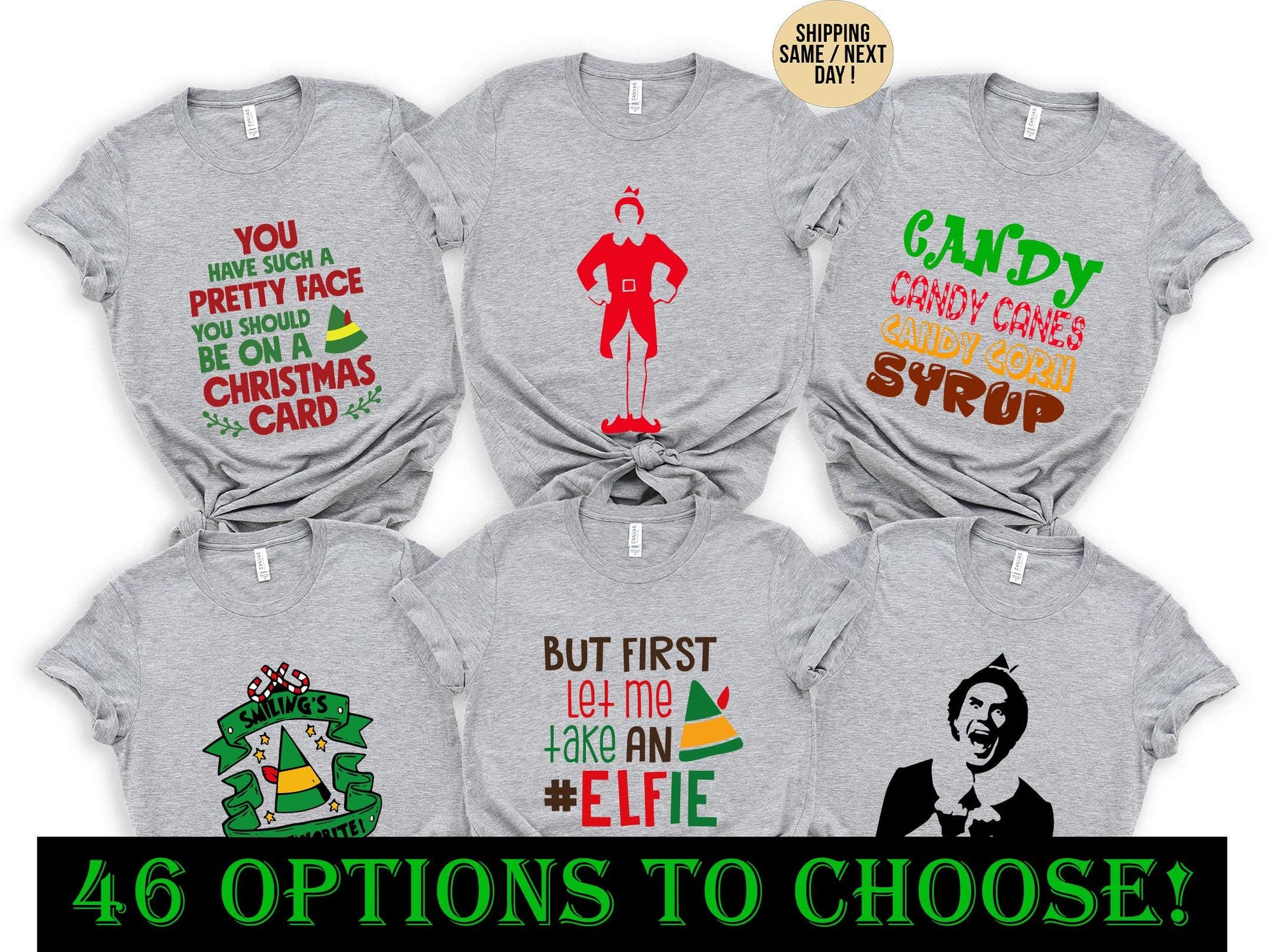 Elf Movie Quote Shirt, Buddy the Elf Shirts,Cotton Headed, Christmas Shirts, Couples Christmas, Family Christmas, Elf Shirts, Christmas Tees