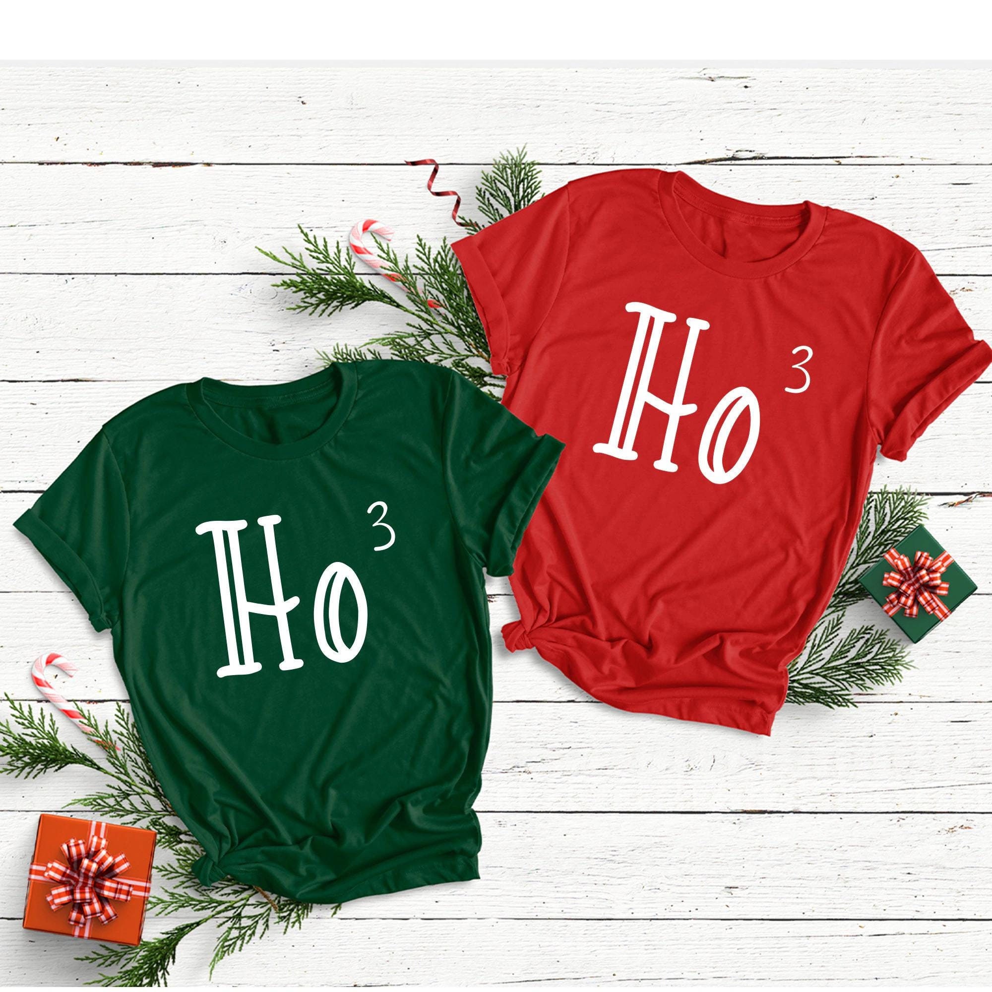 Ho Ho Ho Christmas T-shirt: Ho 3 Shirt Holiday Sweatshirt
